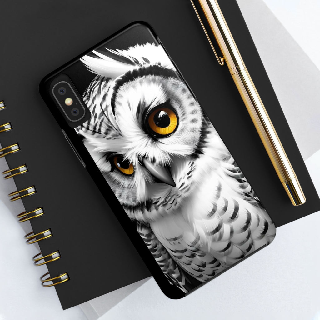 Snow Owl Phone Cases for iPhones & Samsung Phones