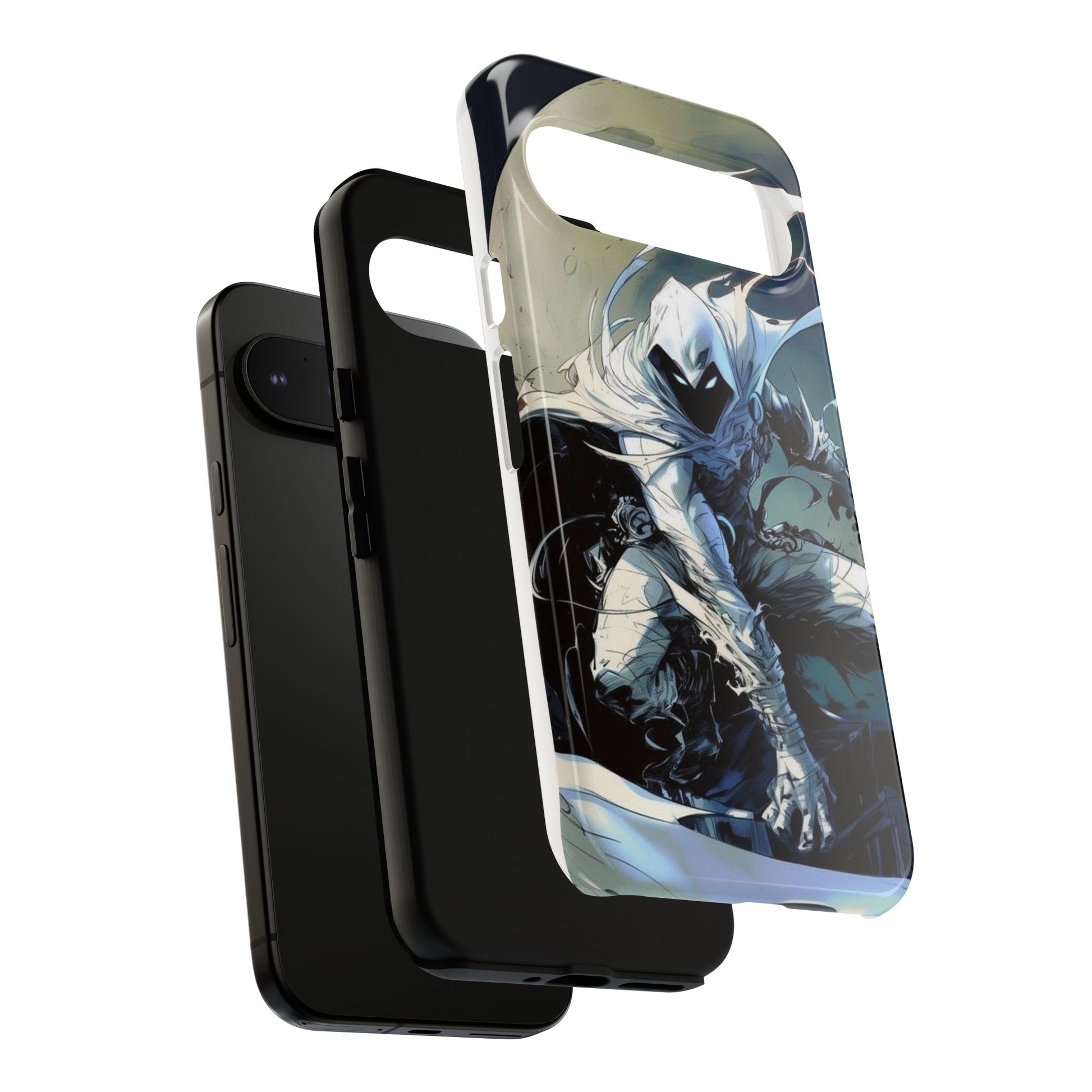 Moon Knight Tough Cases for iPhones, Samsung, and Pixel