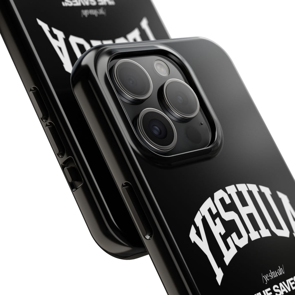Yeshua He Saves Christian Theme Phone Cases for iPhones & Samsung Phones