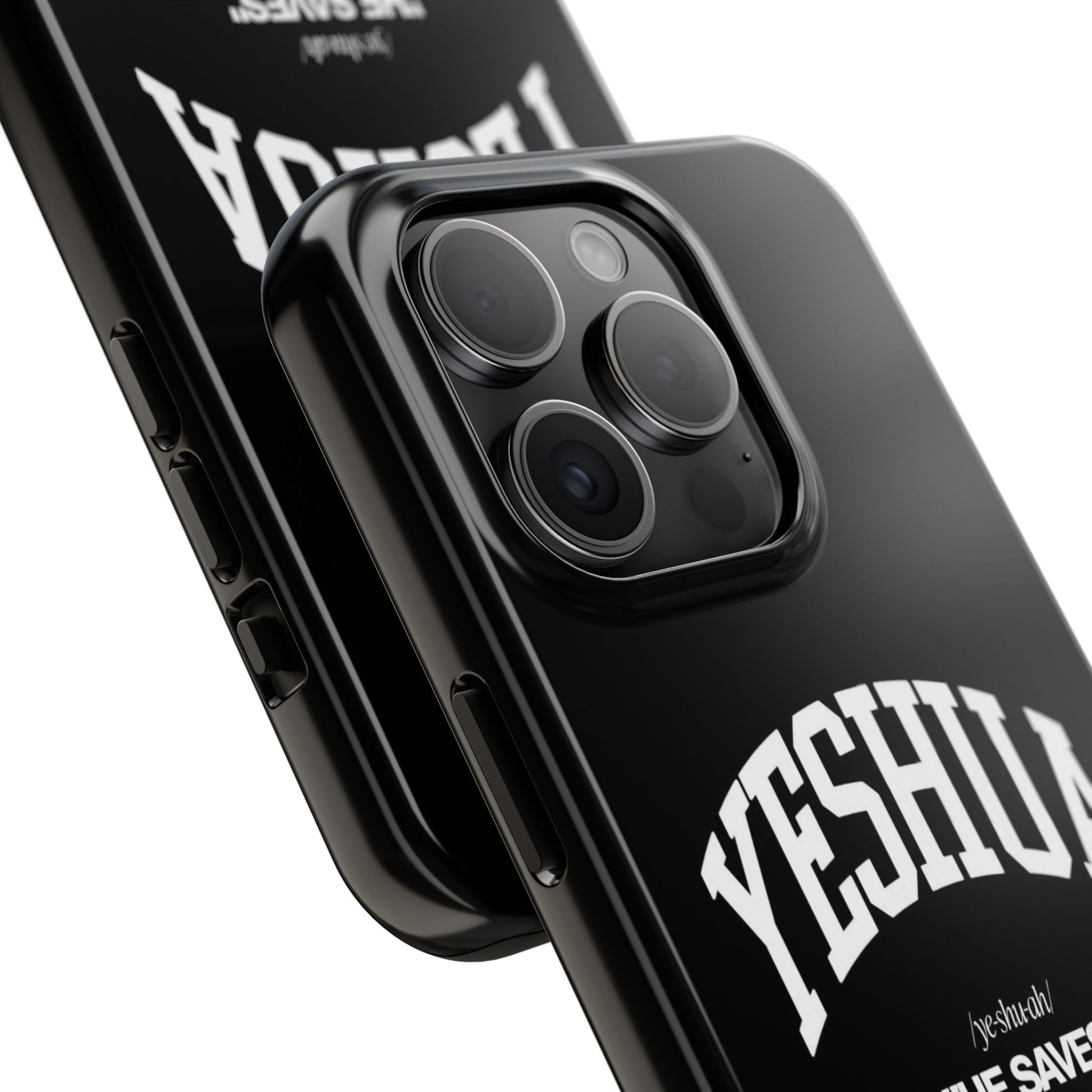 Yeshua He Saves Christian Theme Phone Cases for iPhones & Samsung Phones