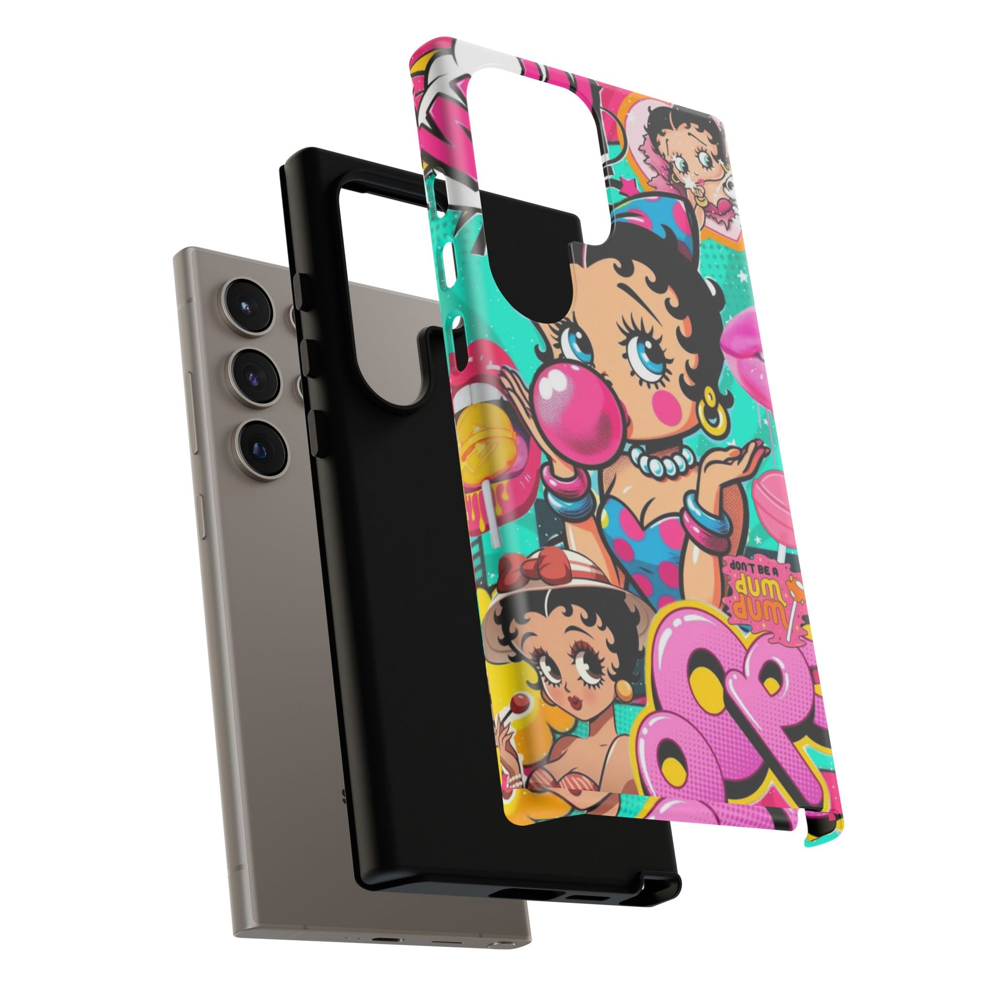 Betty Boop Comic Strip Phone Case for iPhone, Samsung Galaxy, & Pixel Phones