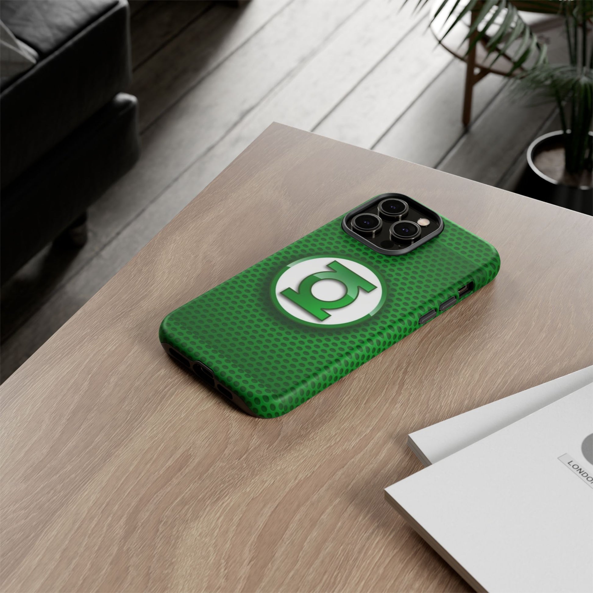 Green Lantern Logo Phone Case, Tough Cases, DC Case for iPhones, Samsung, and Pixel