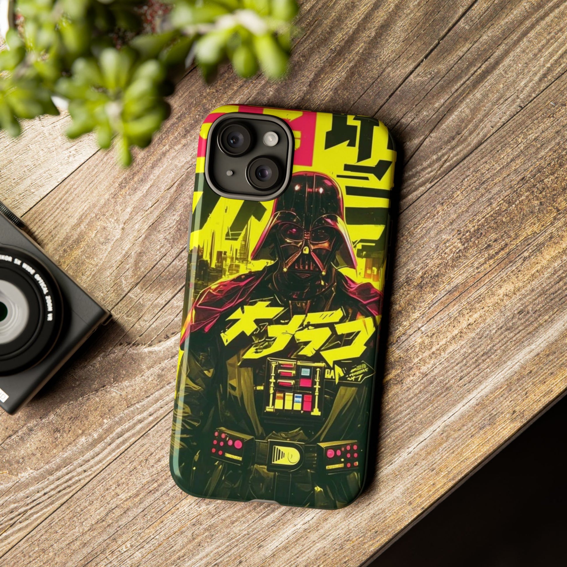 Cyberpunk X Vader Tough Cases for iPhones, Samsung, and Pixel