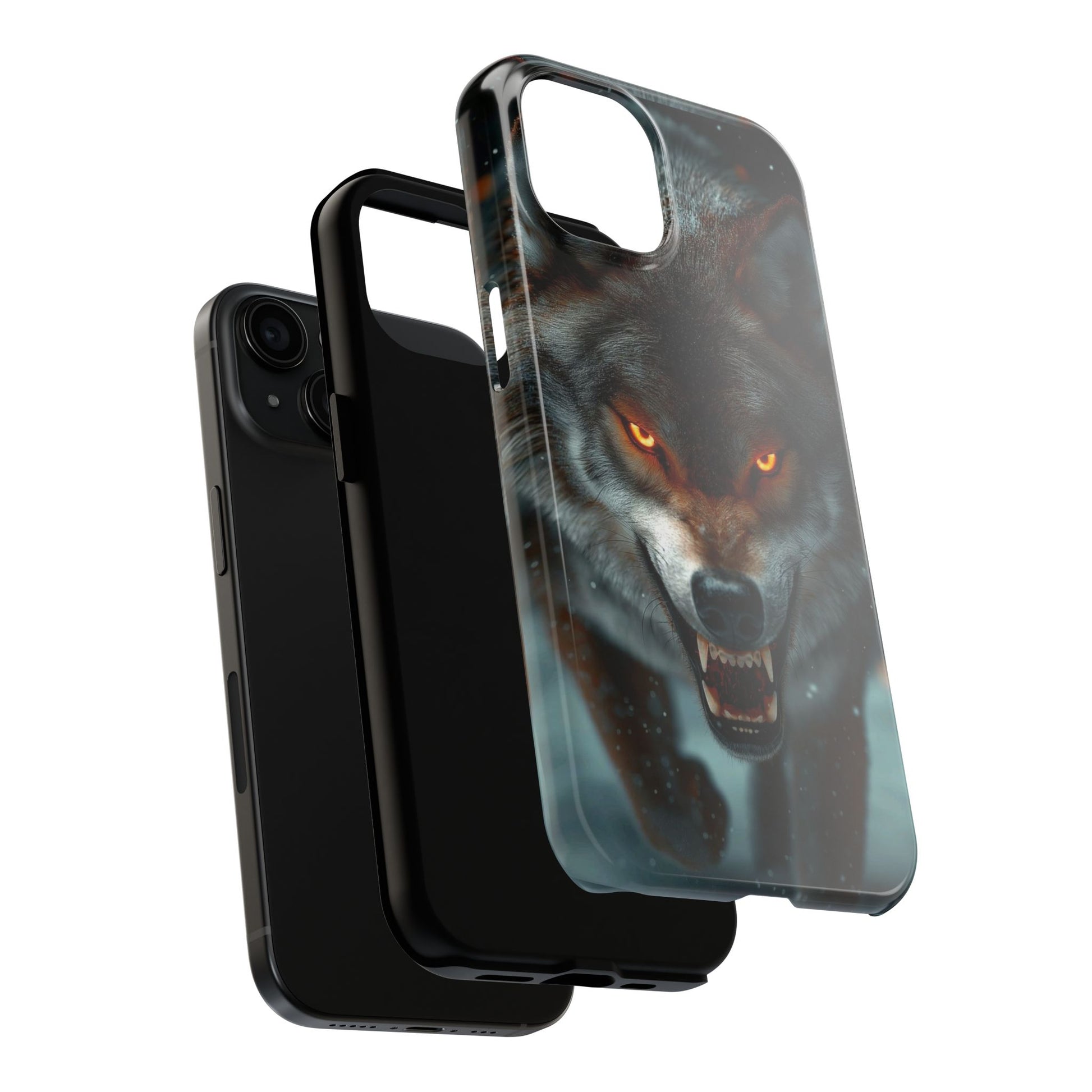 Alpha Male Wolf Themed Tough Phone Cases for Iphones & Samsung Phones