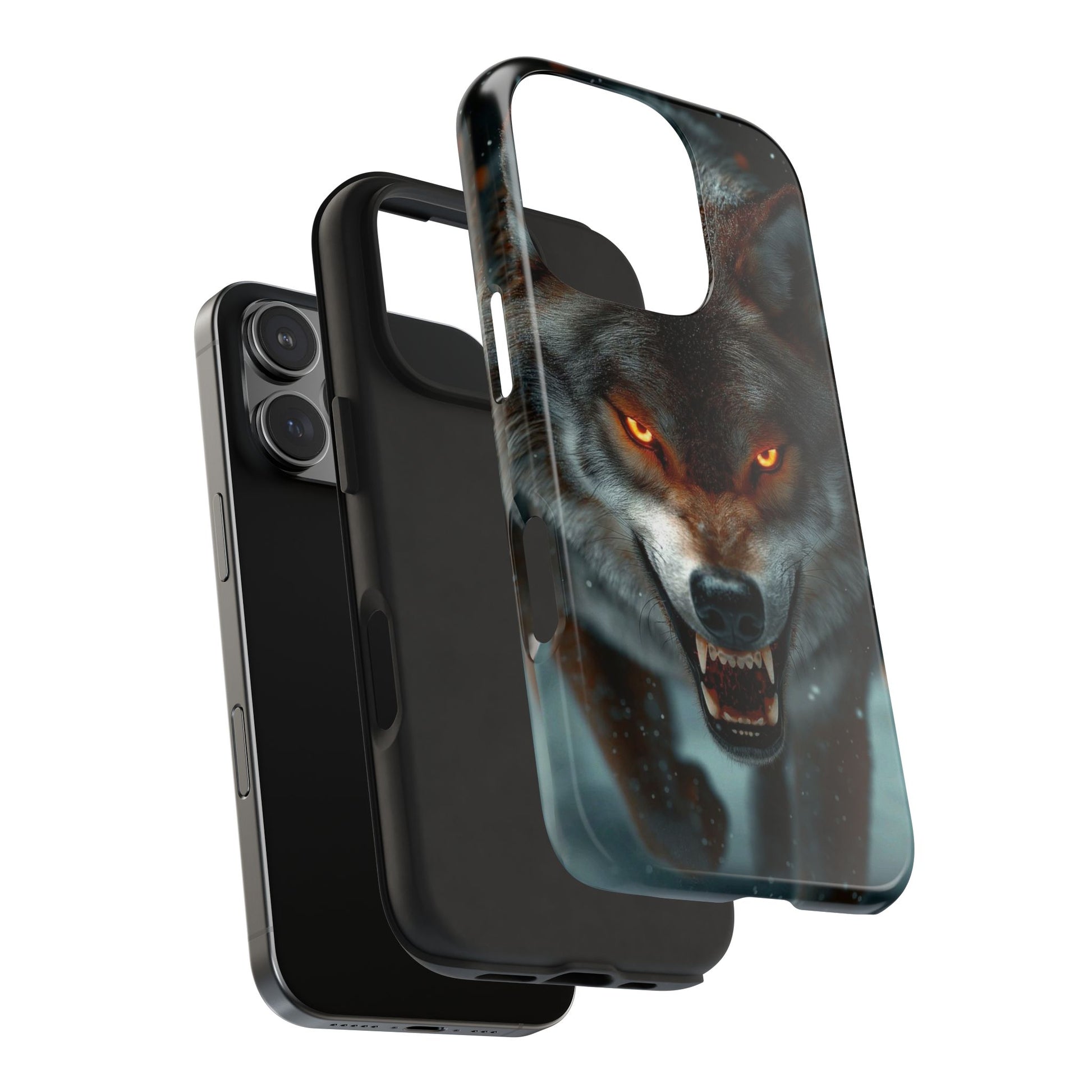 Alpha Male Wolf Themed Tough Phone Cases for Iphones & Samsung Phones