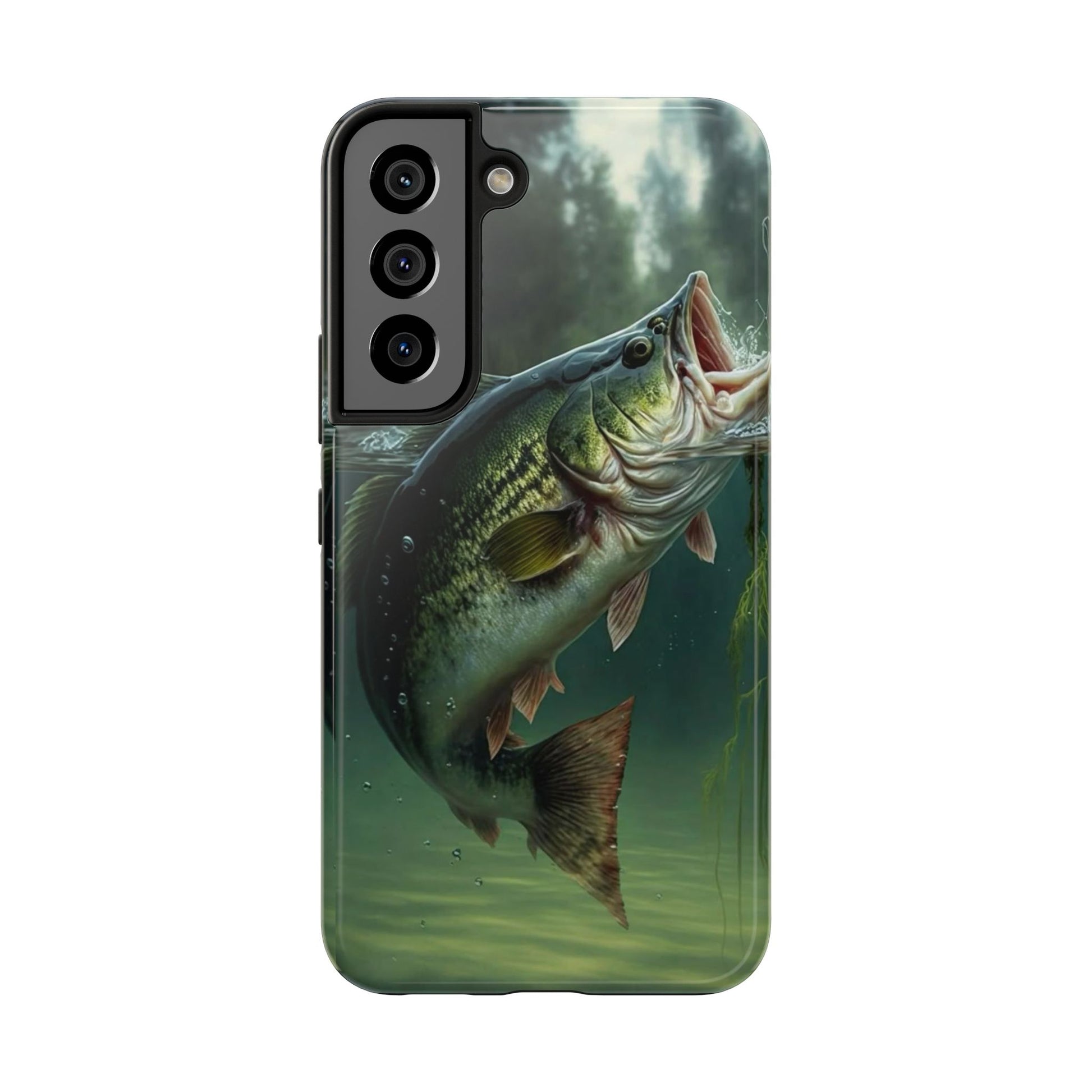 Large Mouth Bass Theme Phone Cases for iPhones & Samsung Phones