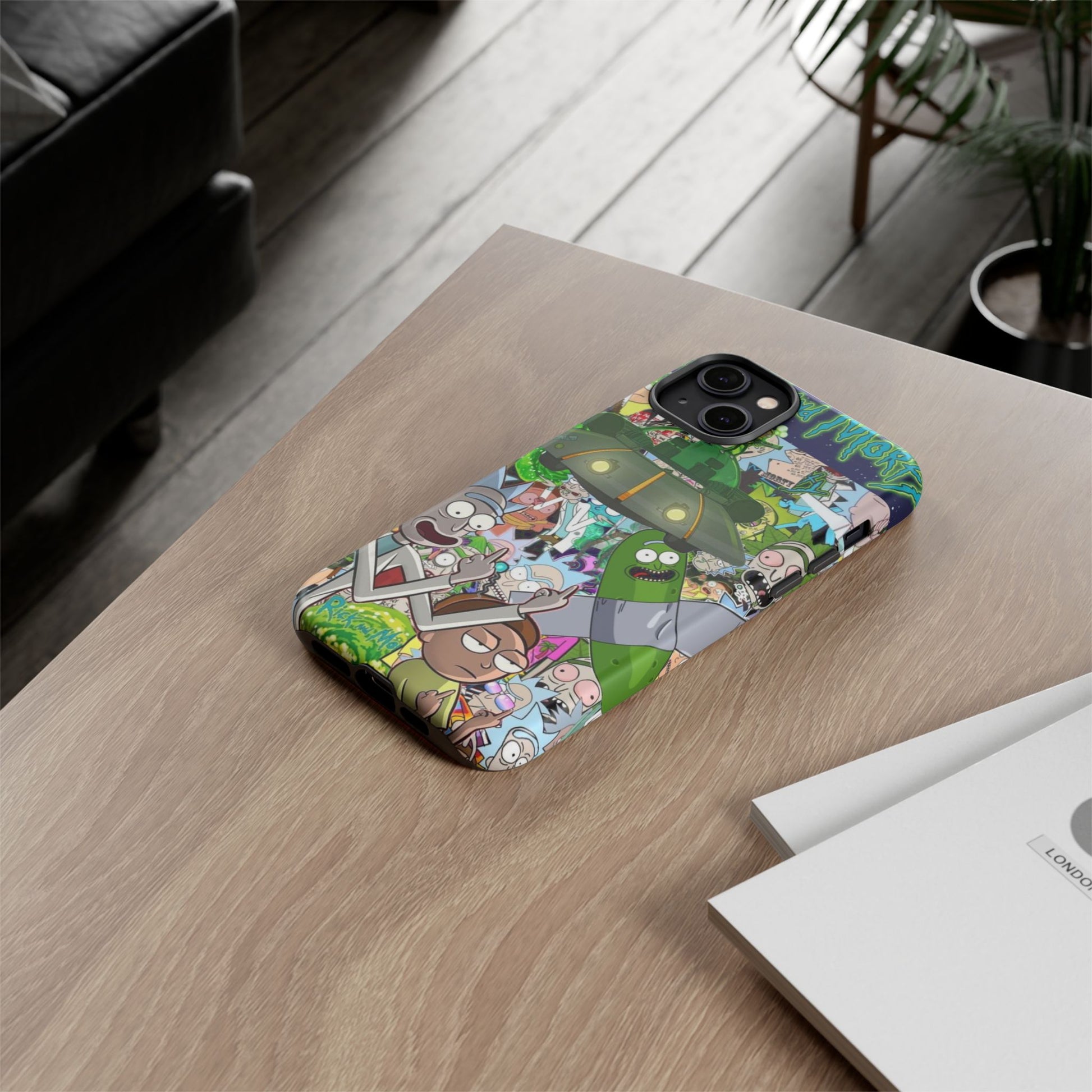 Rick and Morty Phone Case, Tough Cases for iPhones, Samsung, and Pixel