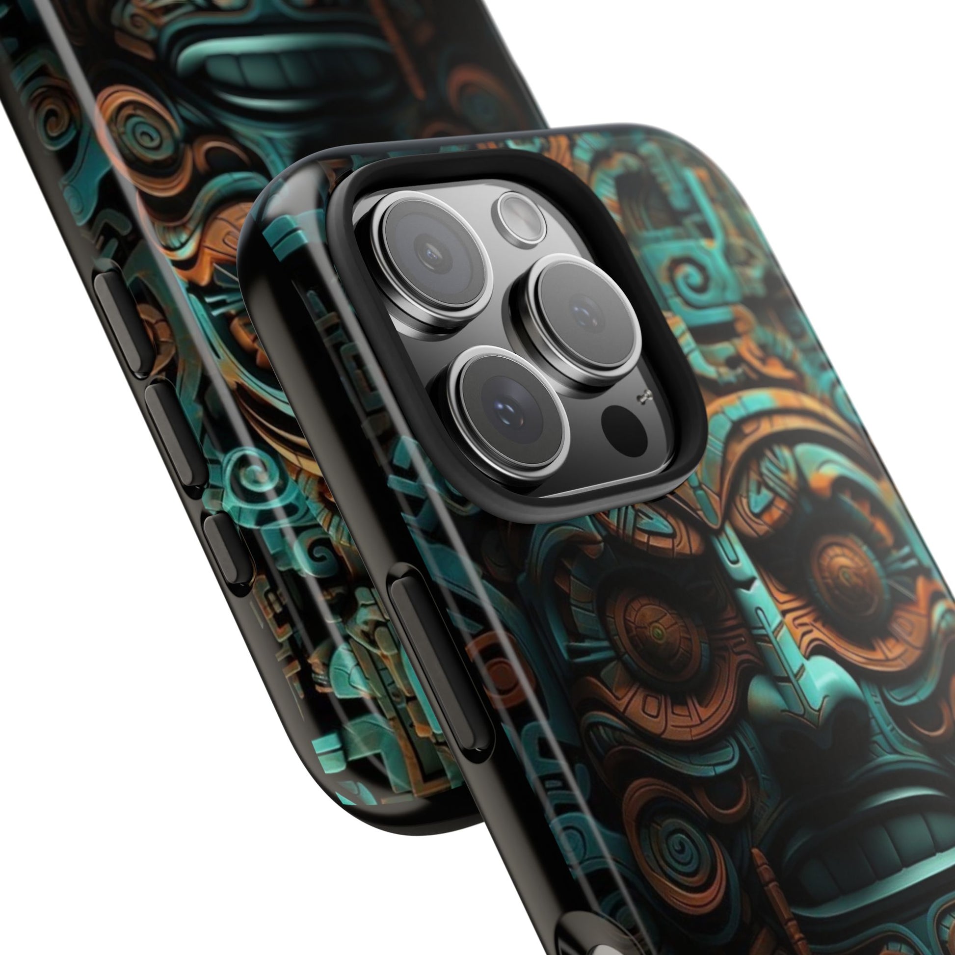 Aztecs Sculpture Inspired Phone Cases for Iphones & Samsung Phones
