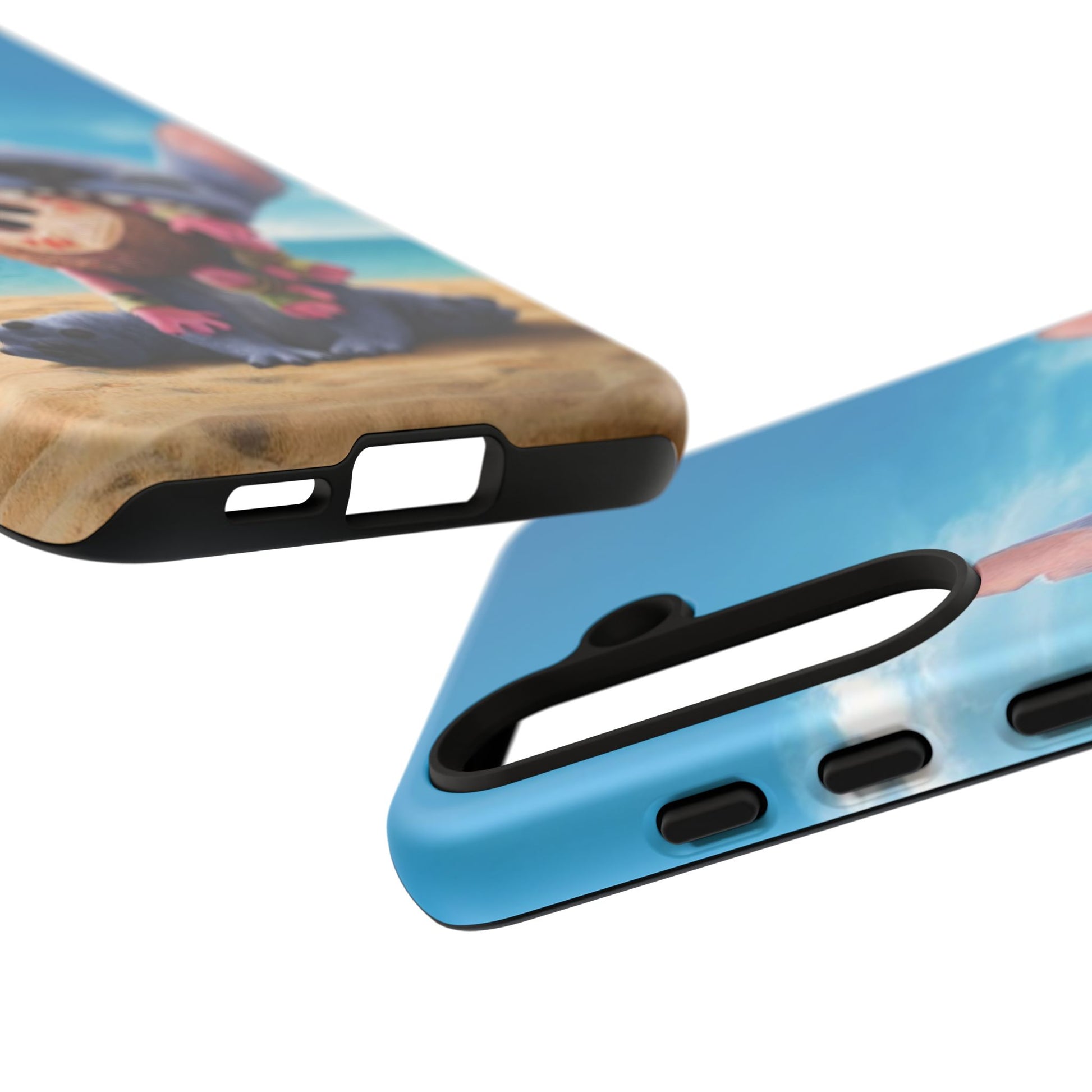 Stitch Beach Sunset Landscape Phone Case for iPhone, Samsung Galaxy, & Pixel Phones