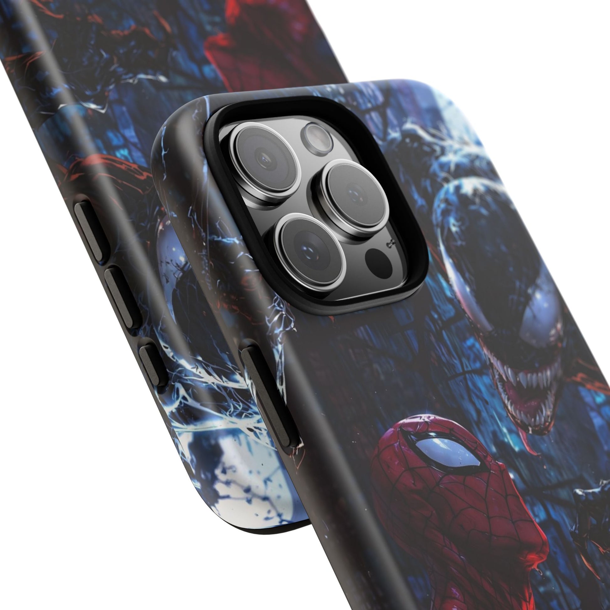Venom x Spiderman Phone Case, Tough Cases for iPhones, Samsung, and Pixel