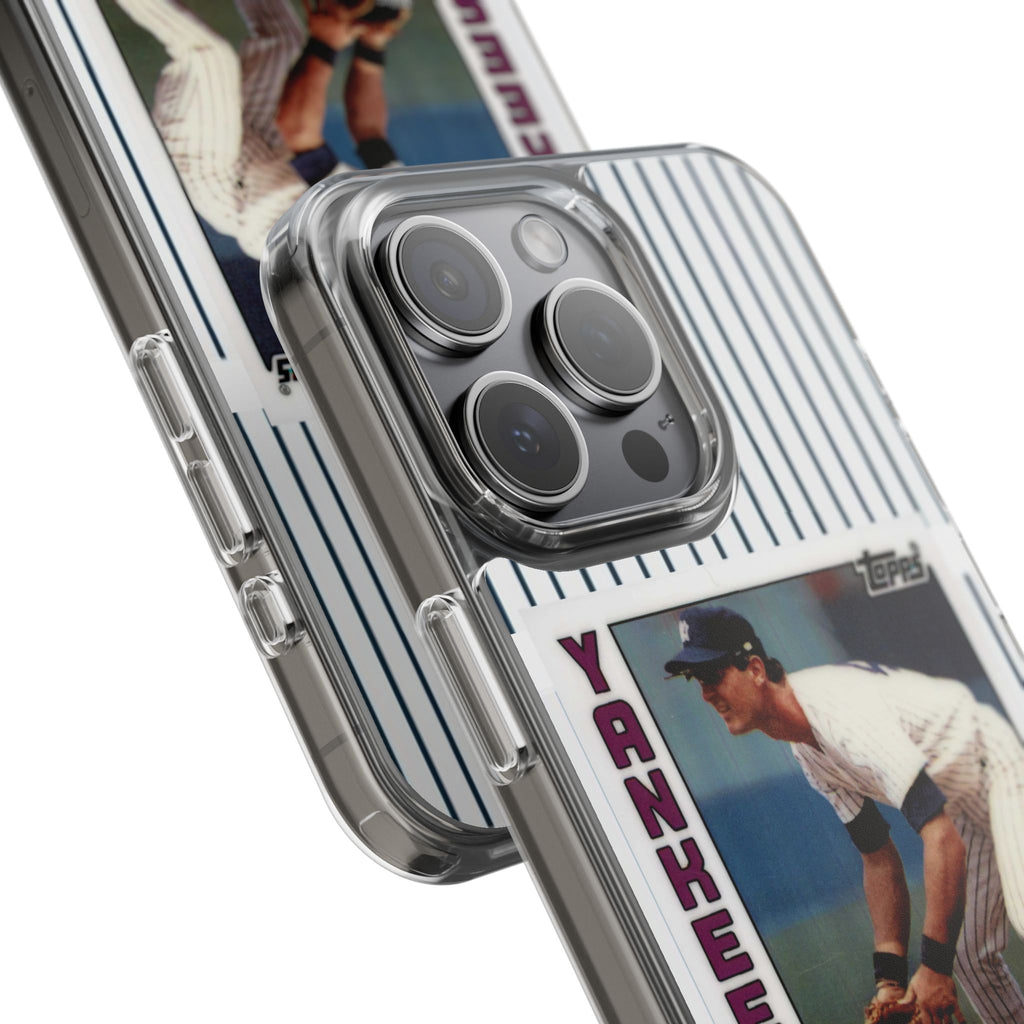 Mattingly Rookie Card Baseball inspired Protective Iphone and Samsung case