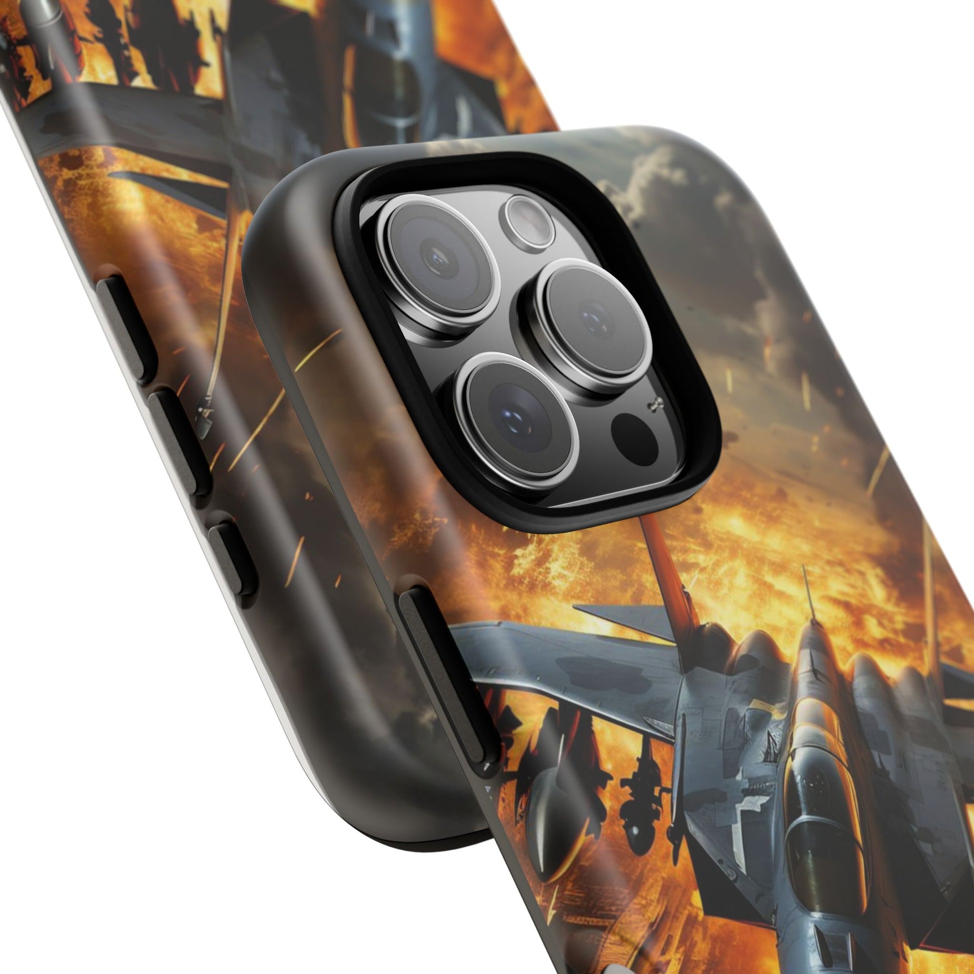 F-15 Fighter Jet Tough Cases for iPhones, Samsung, and Pixel