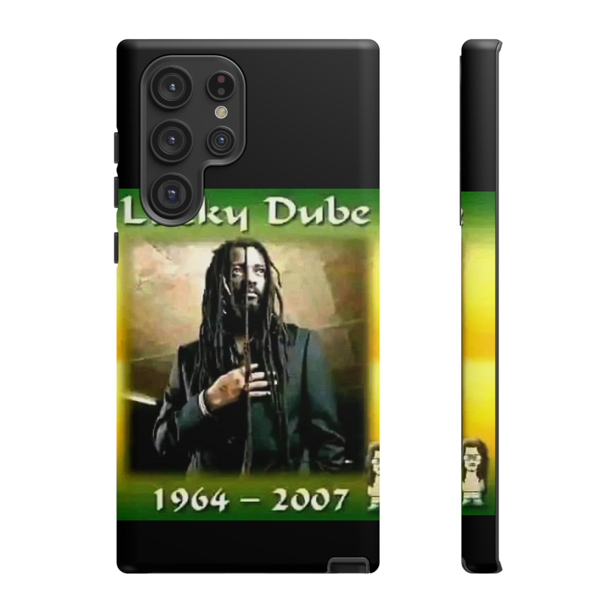 Lucky Dube Tough Cases for iPhones, Samsung, and Pixel