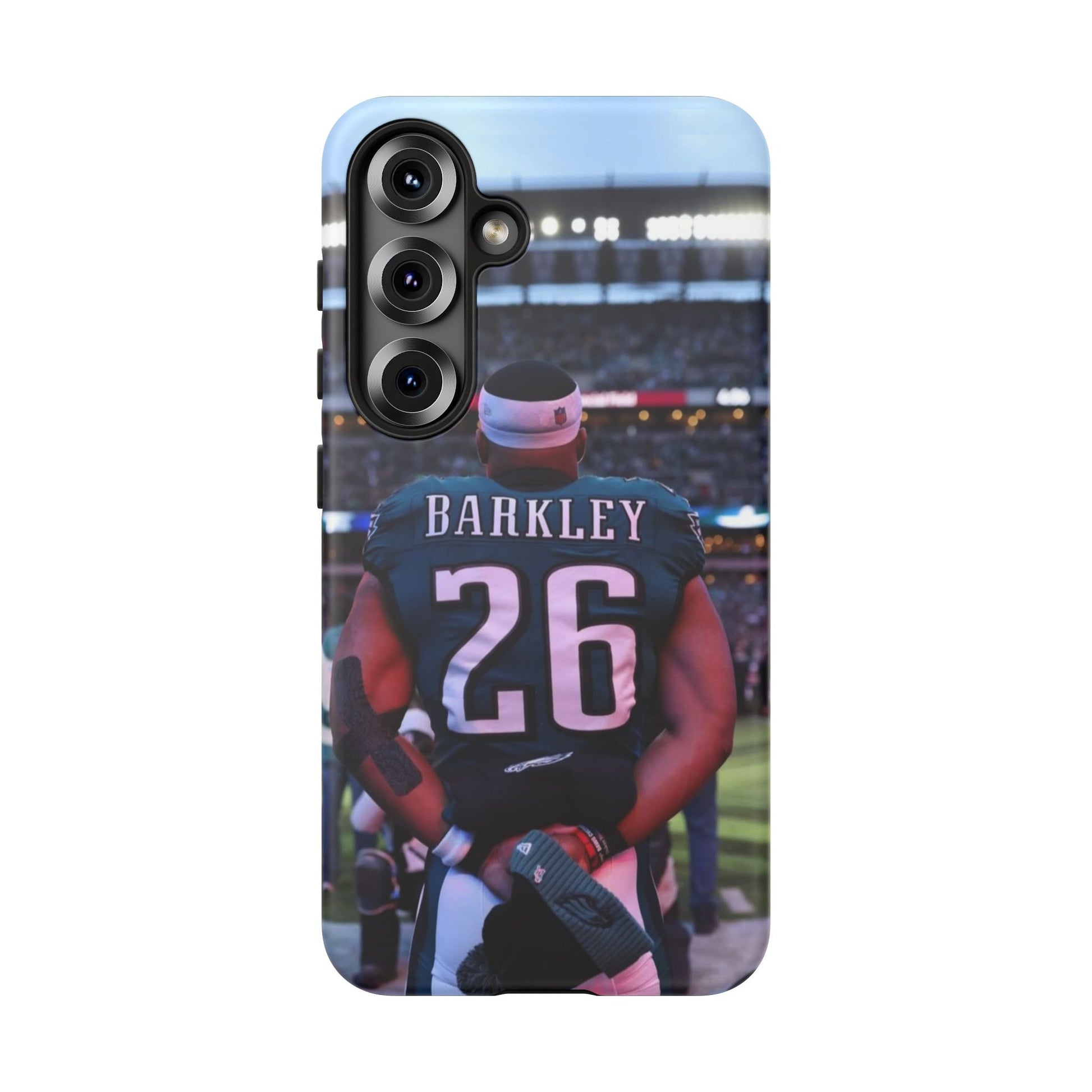 Eagles Football Saquon Barkley Tough Cases for iPhones, Samsung, and Pixel