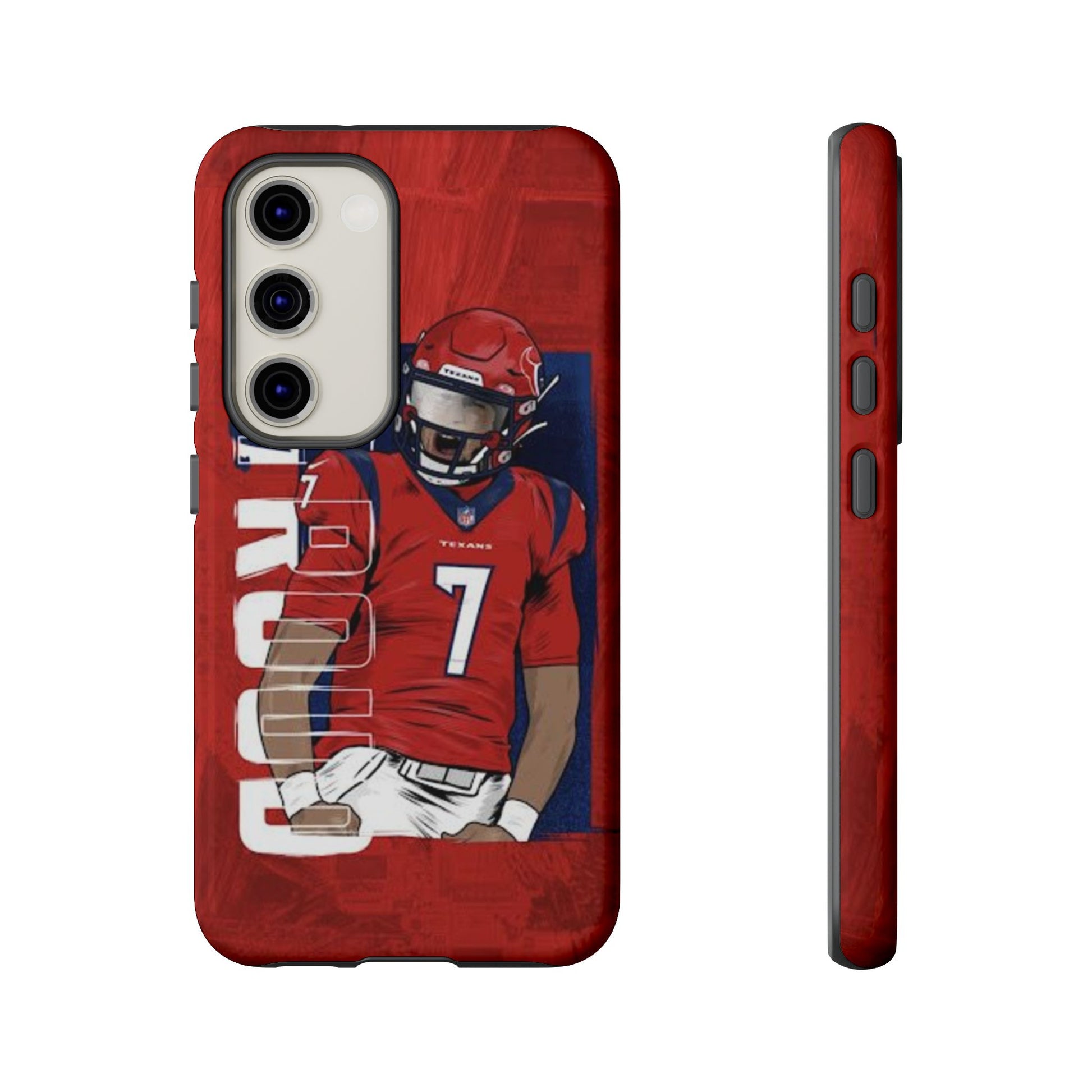Houston Texans Football CJ Stroud Tough Cases for iPhones, Samsung, and Pixel