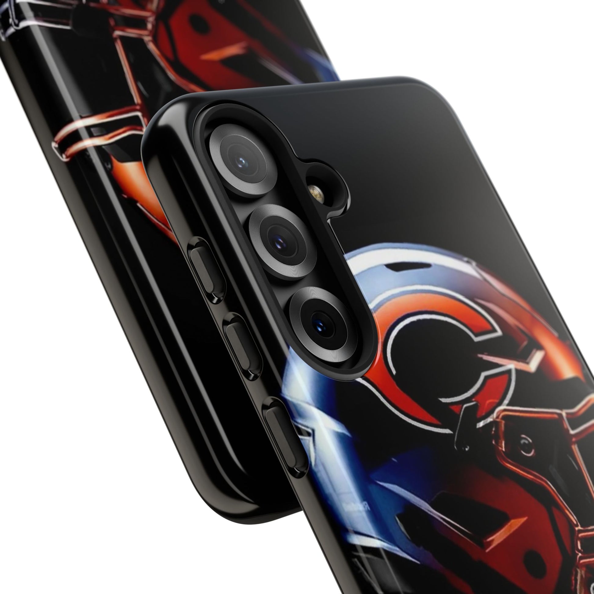 Football Helmet Chicago Bears Phone Case, Tough Cases for iPhones, Samsung, and Pixel