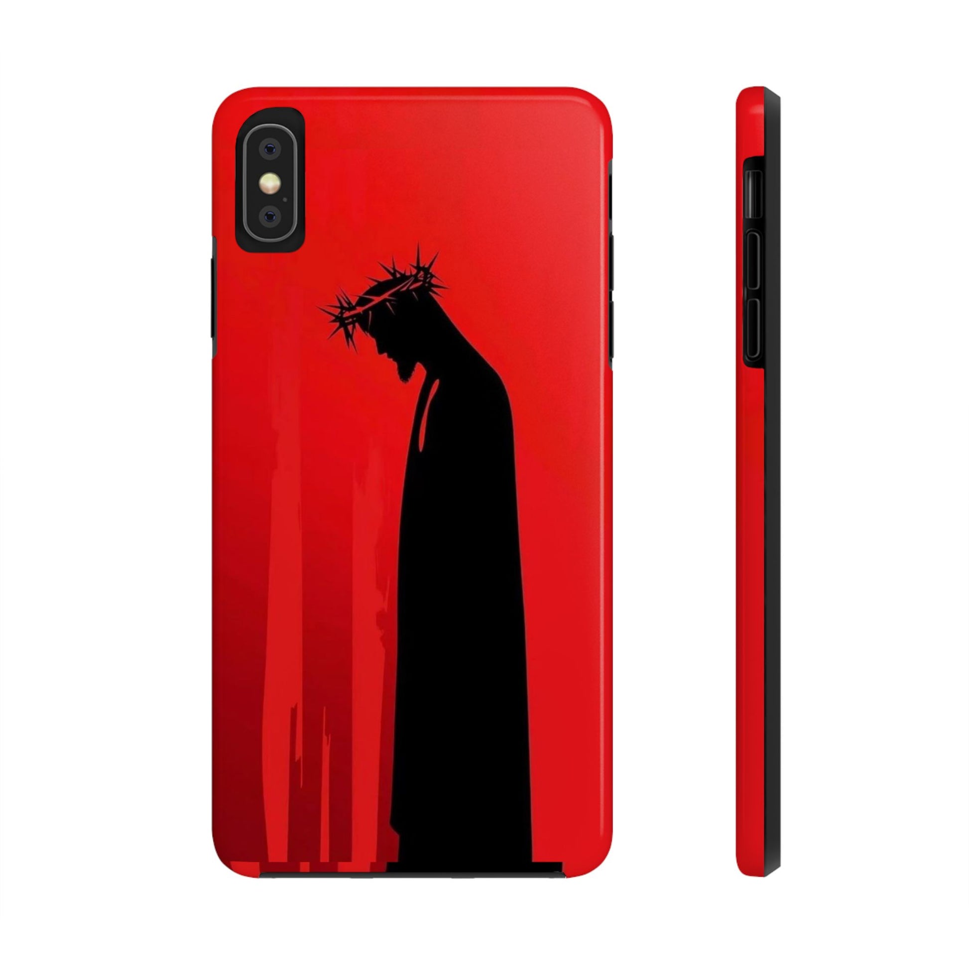 Jesus Silhouette Christian Art Phone Case for iPhone & Samsung Galaxy Phones