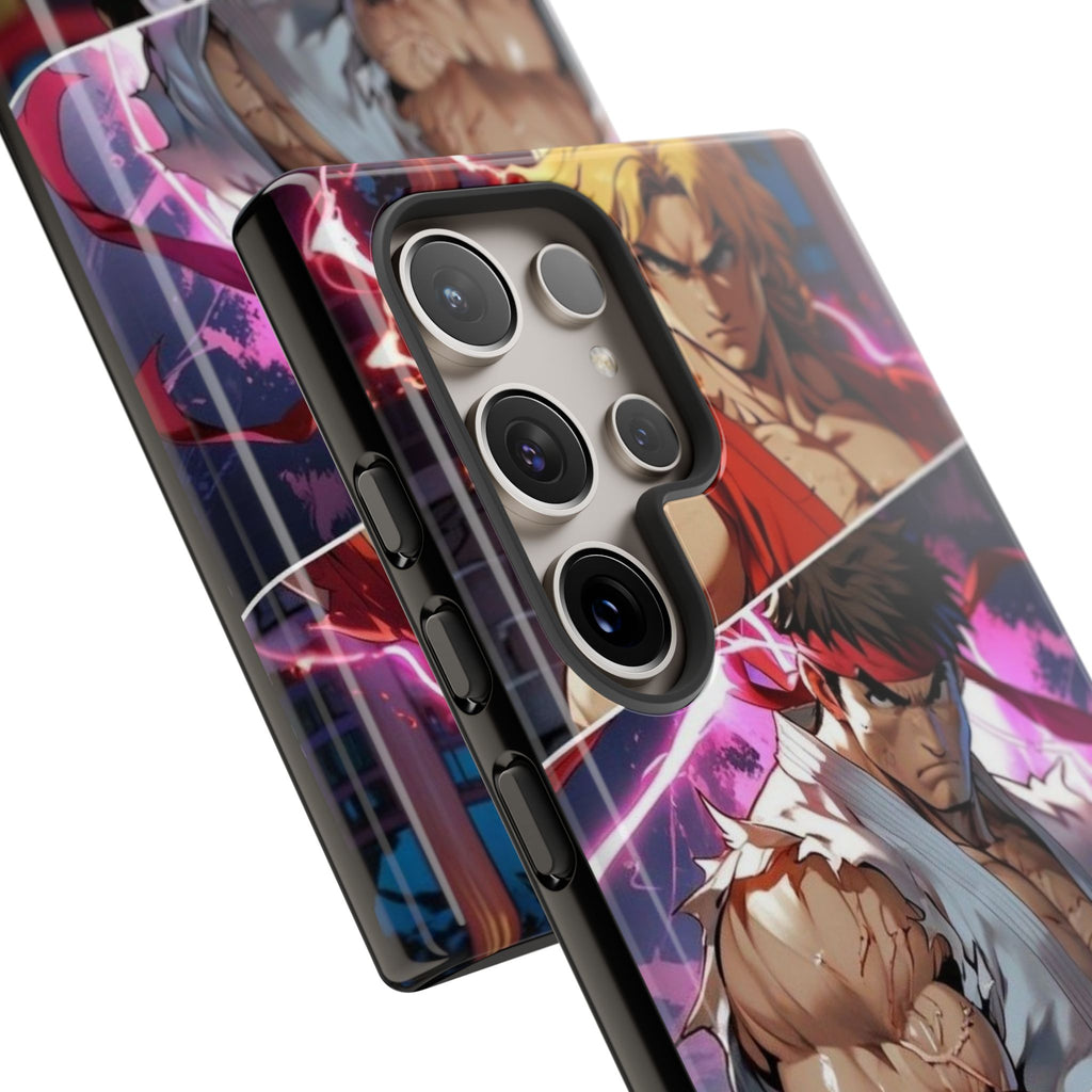 Street Fighter Gamer Theme Tough Cases for iPhones, Samsung, and Pixel