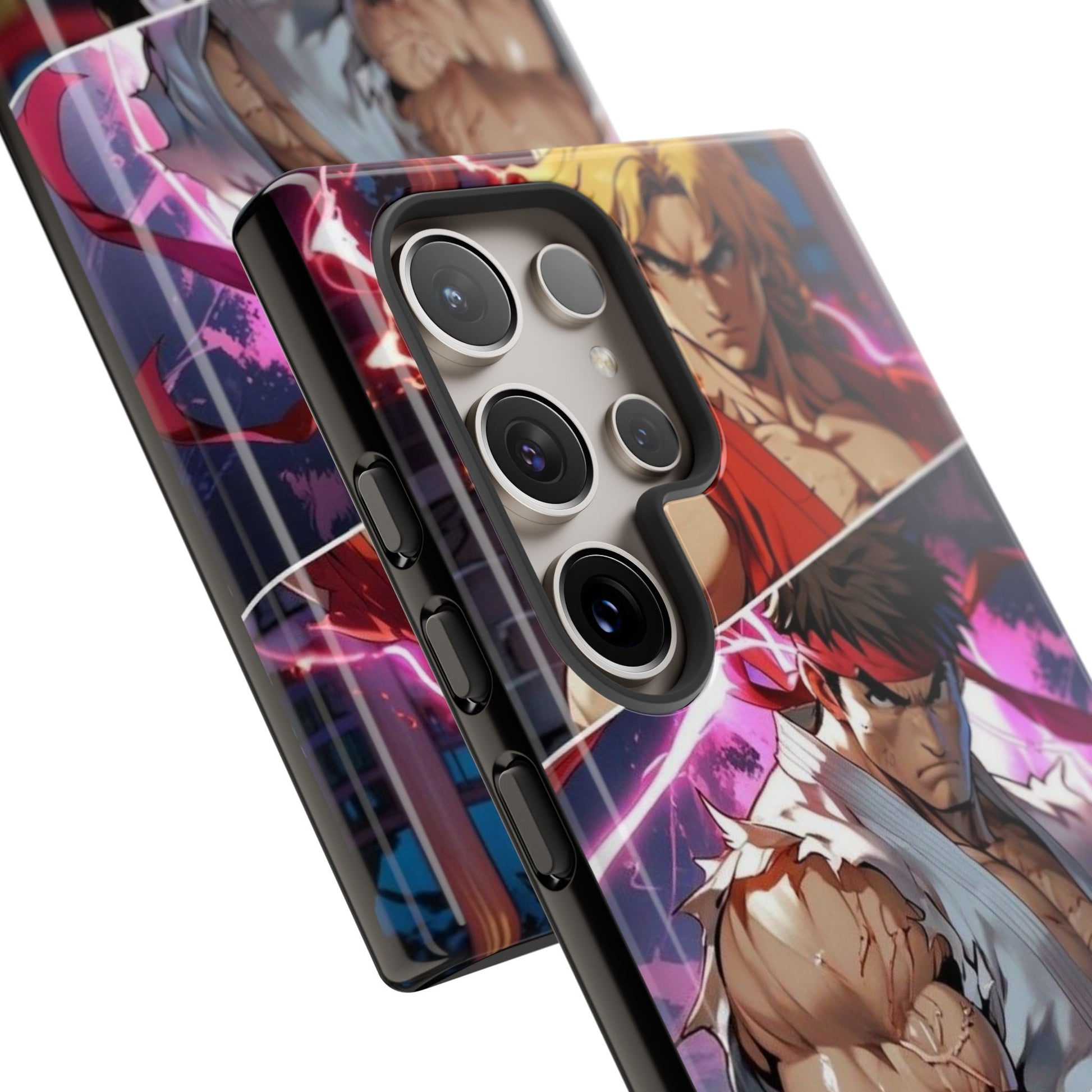 Street Fighter Gamer Theme Tough Cases for iPhones, Samsung, and Pixel