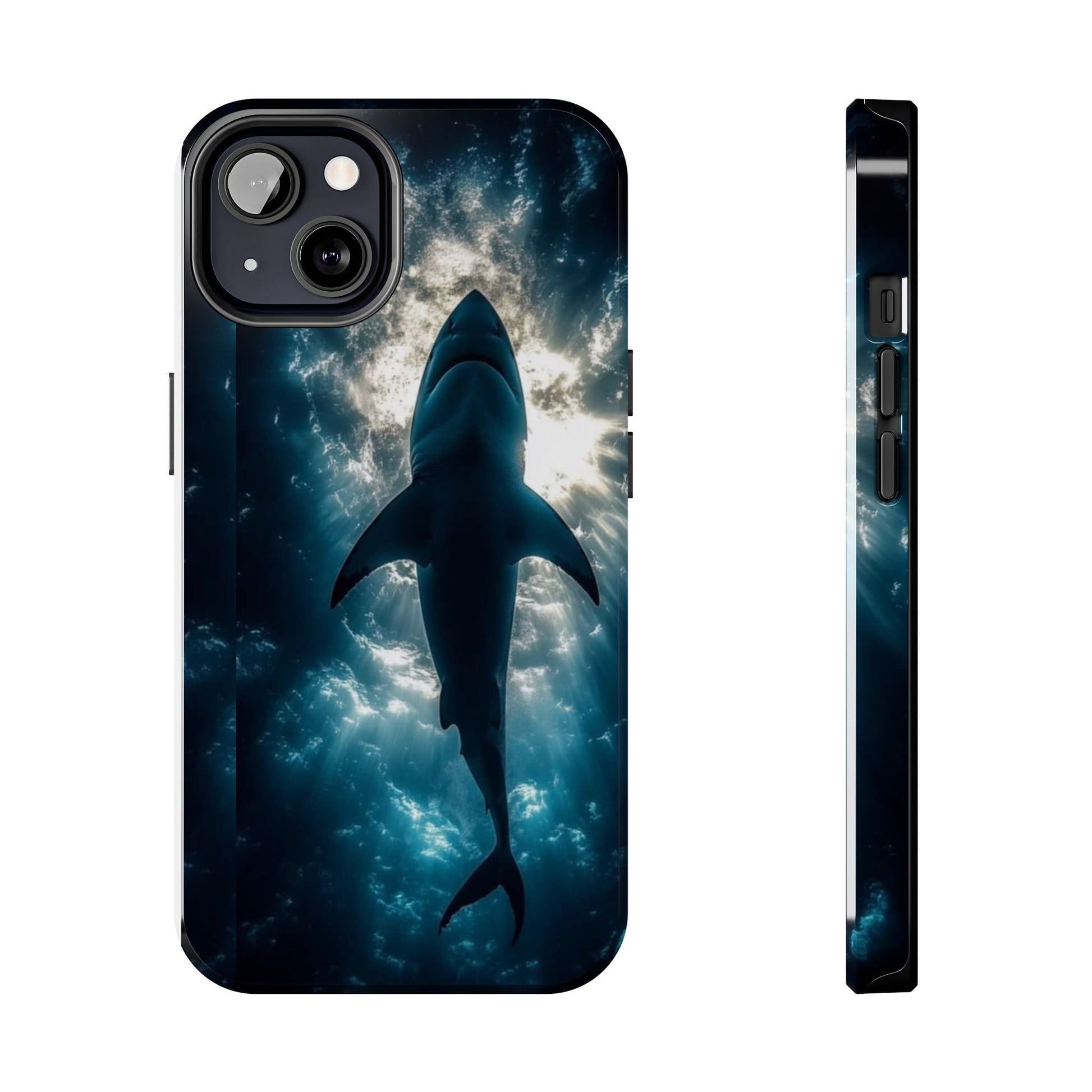 Great White Shark Themed Tough Phone Cases for Iphones & Samsung Phones