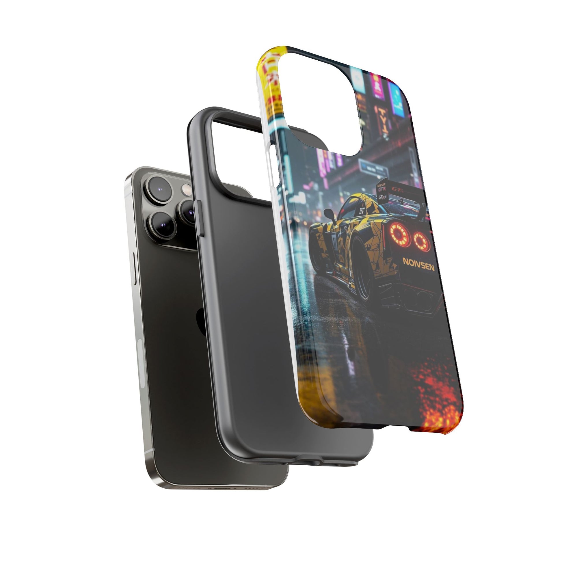 Nissan GTR in Japan Art Tough Cases for iPhones, Samsung, and Pixel