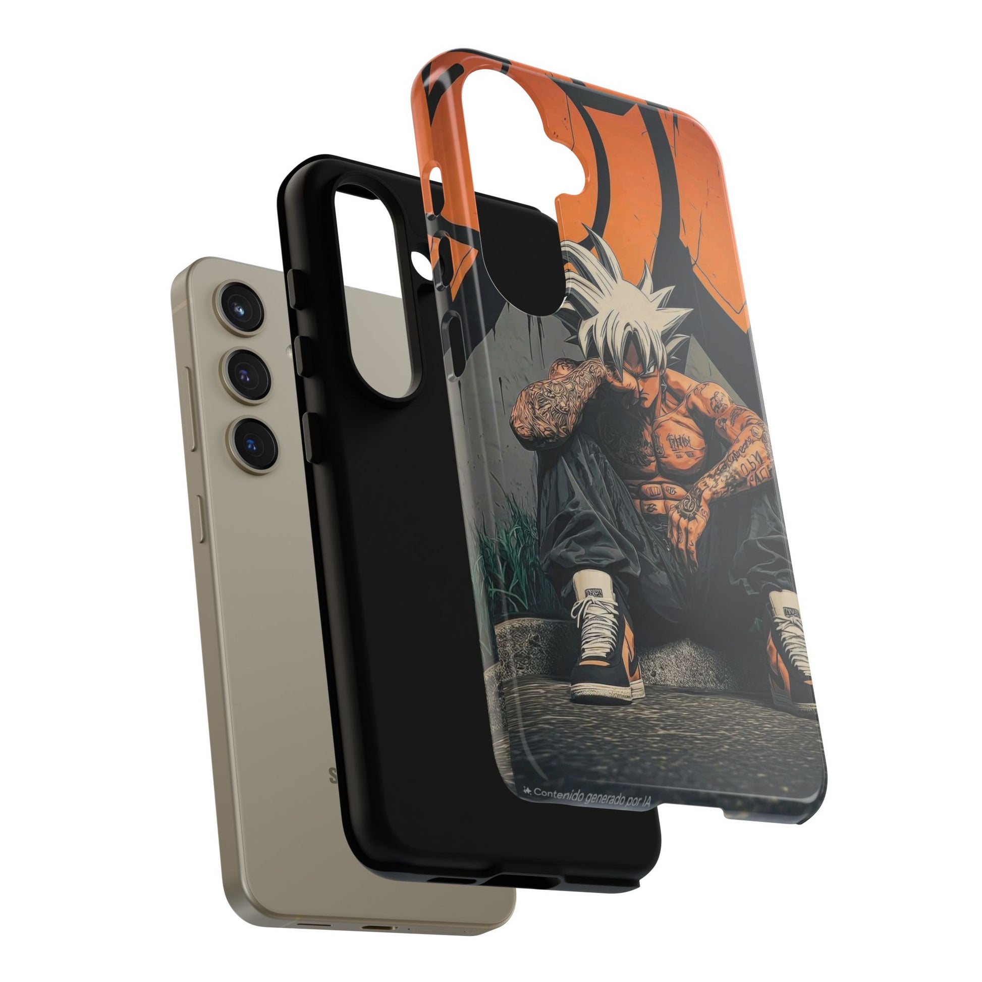 Anime DBZ Thug Tough Cases for iPhones, Samsung, and Pixel