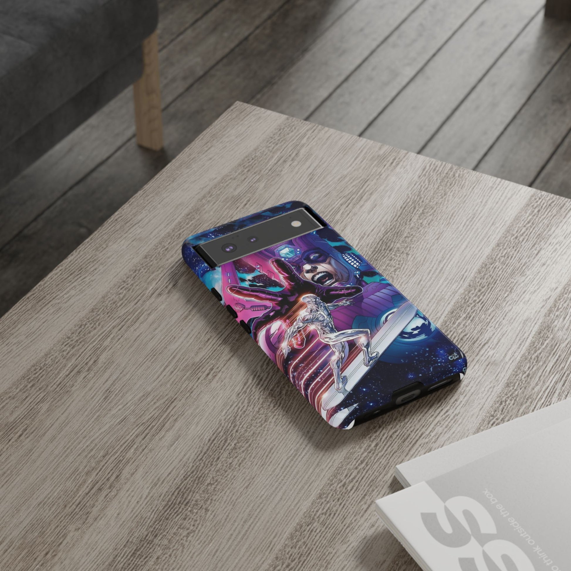 Galactus x Silver Surfer Marvel Phone Case, Tough Cases for iPhones, Samsung, and Pixel