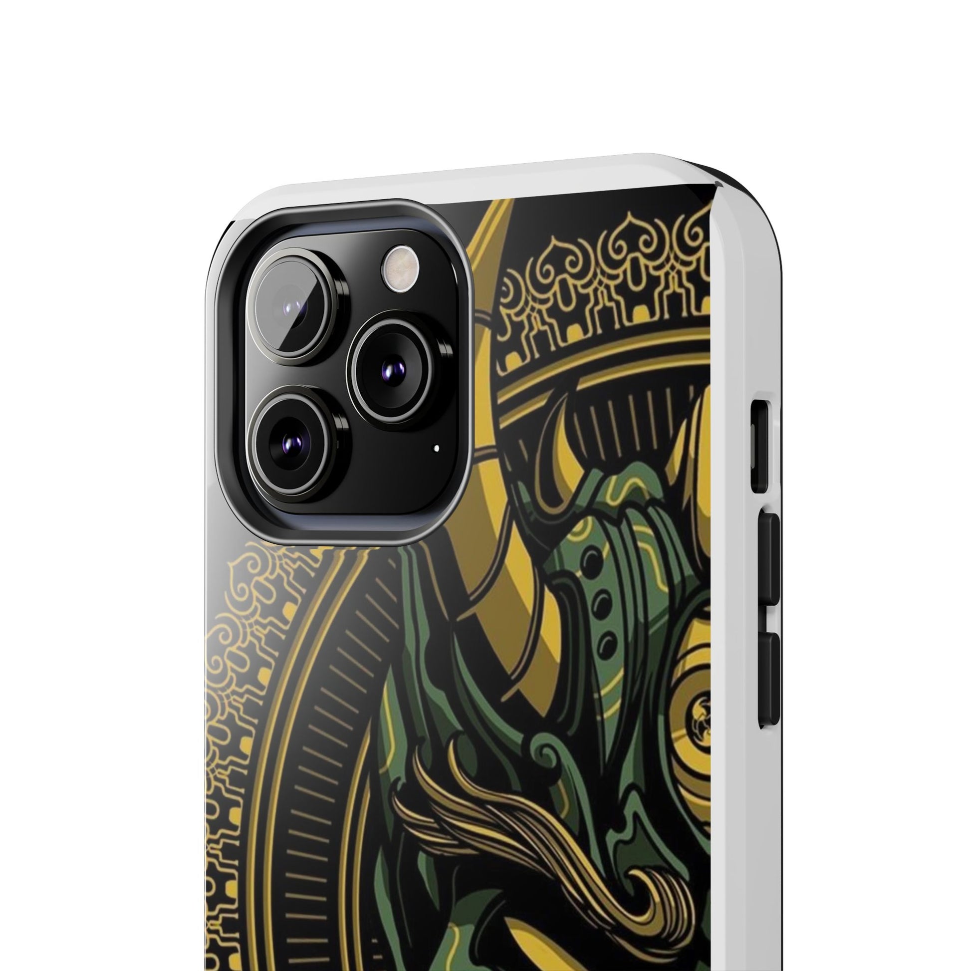 Kabuki Mask Theme Phone Cases for Iphones & Samsung Durable