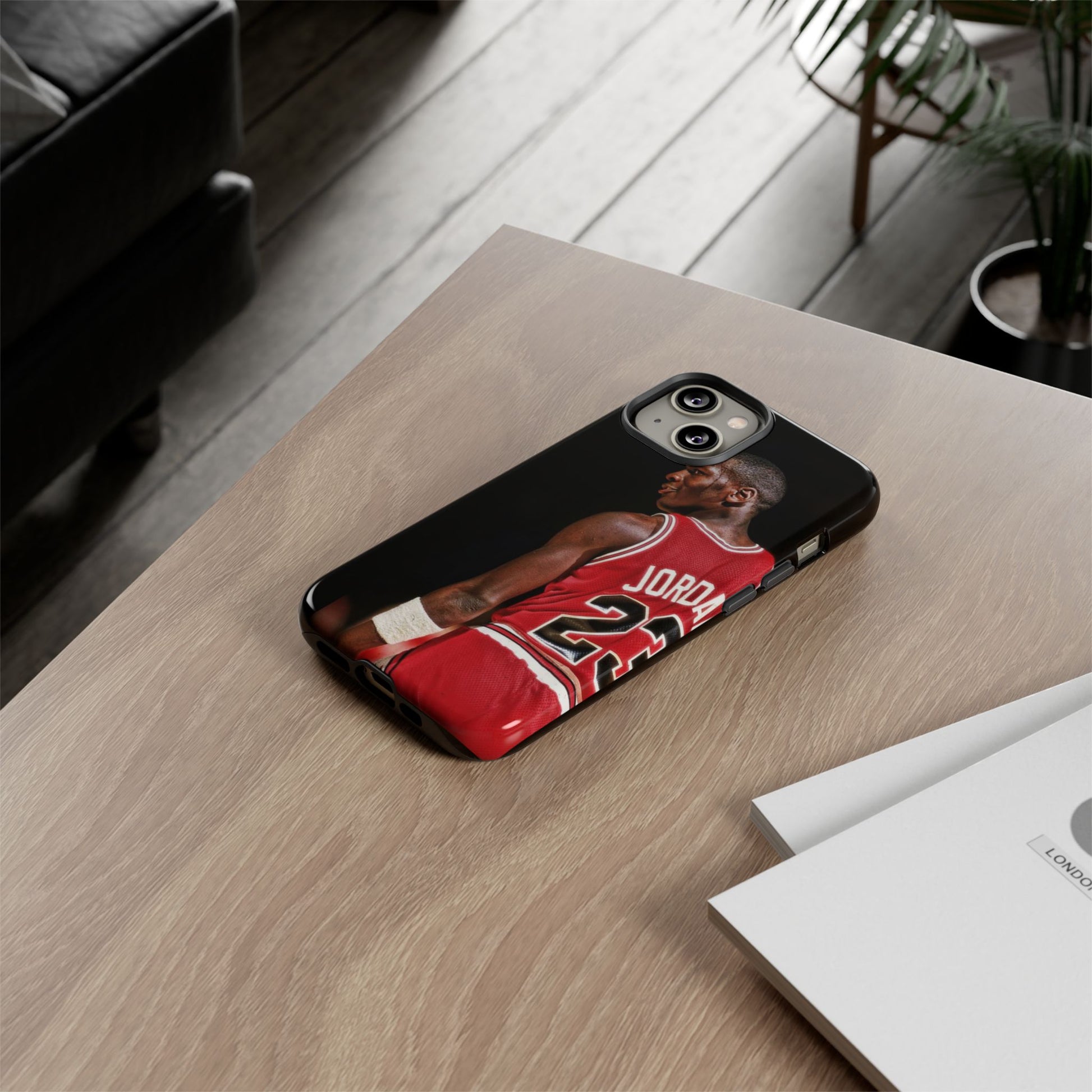 Basketball Legend Michael Jordan Tough Cases for iPhones, Samsung, and Pixel