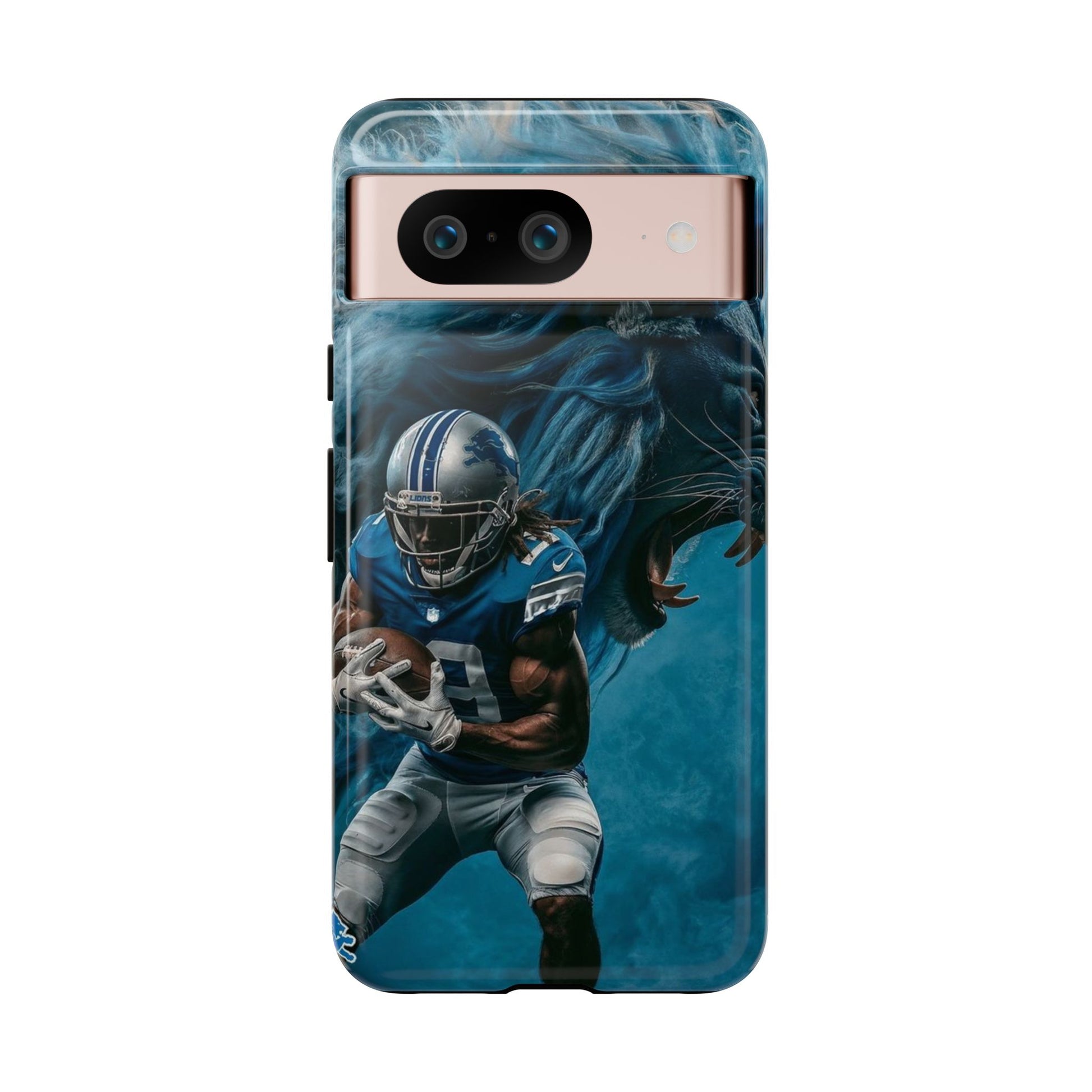 Detroit Lions Player Football Phone Case, Tough Cases for iPhones, Samsung, and Pixel