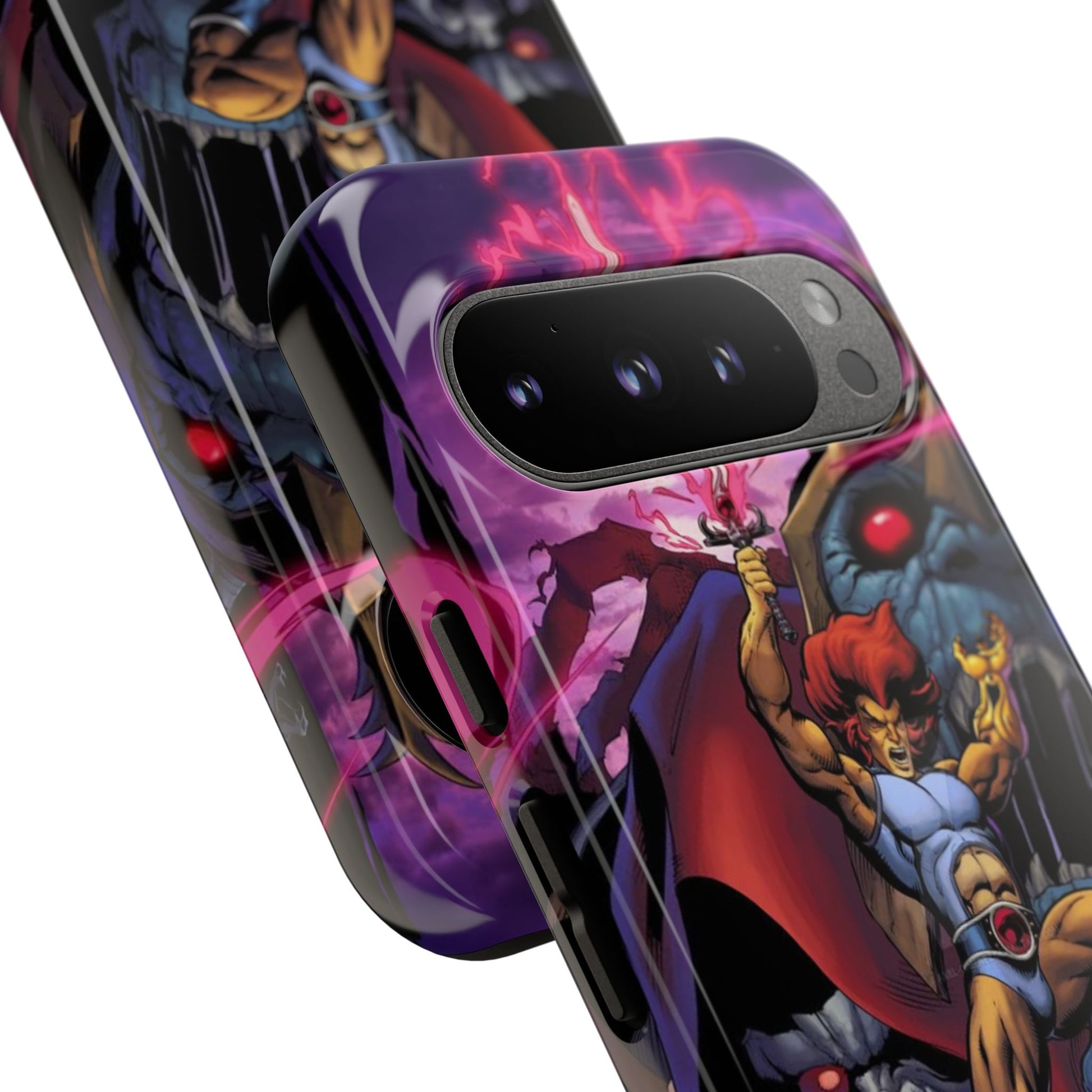 Thundercats Lion O x Mumra Tough Cases for iPhones, Samsung, and Pixel