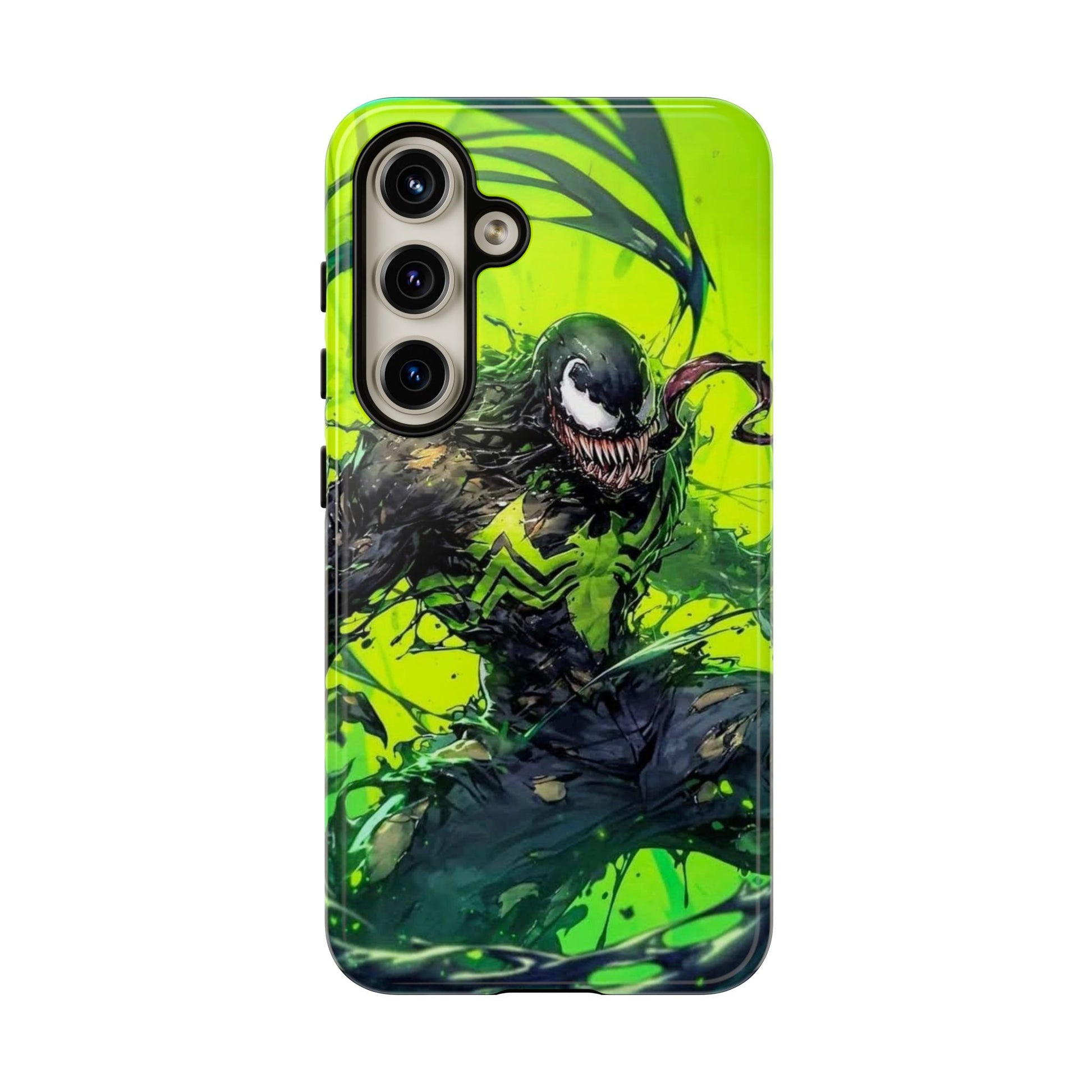 Evil Venom Phone Case, Tough Cases, Marvel Comics Phone for iPhones, Samsung, and Pixel
