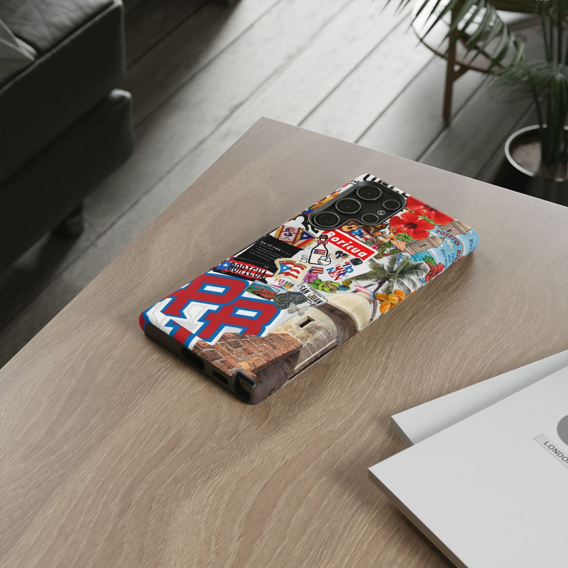 Puerto Rico Boricua Art Tough Cases for iPhones, Samsung, and Pixel
