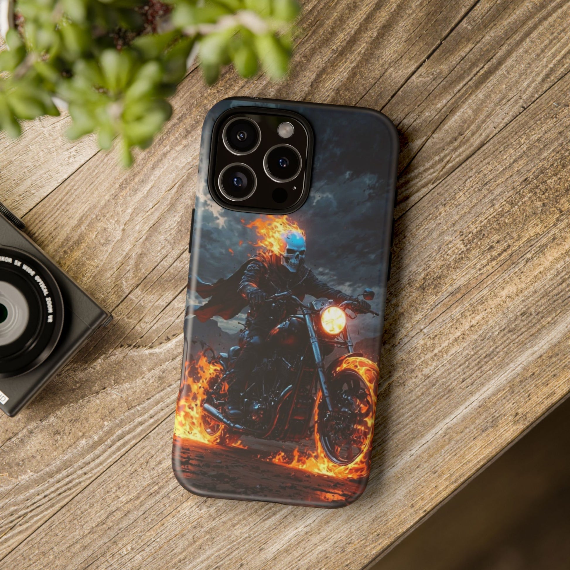 Marvel's Ghost Rider Tough Cases for iPhones, Samsung, and Pixel