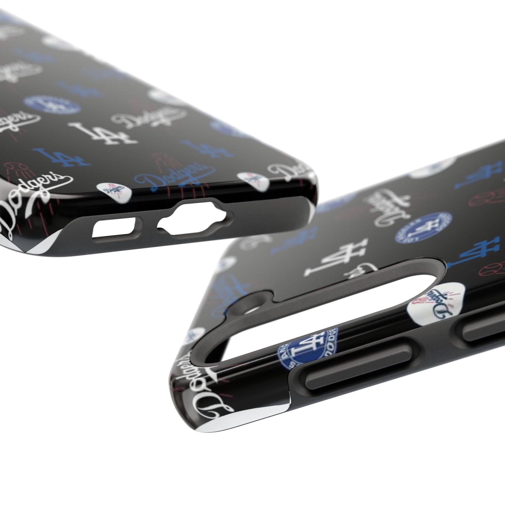 Dodgers Baseball Pattern Phone Cases for Iphones & Samsung Phones Durable