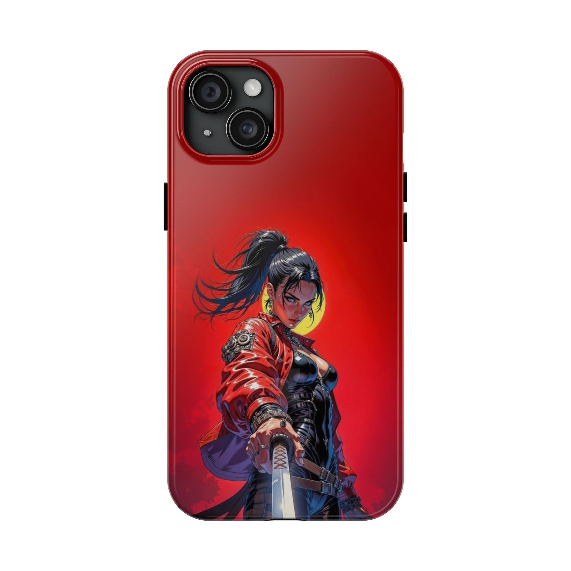 Ninja Girl Anime Inspired Phone Cases for Iphones & Samsung Phones
