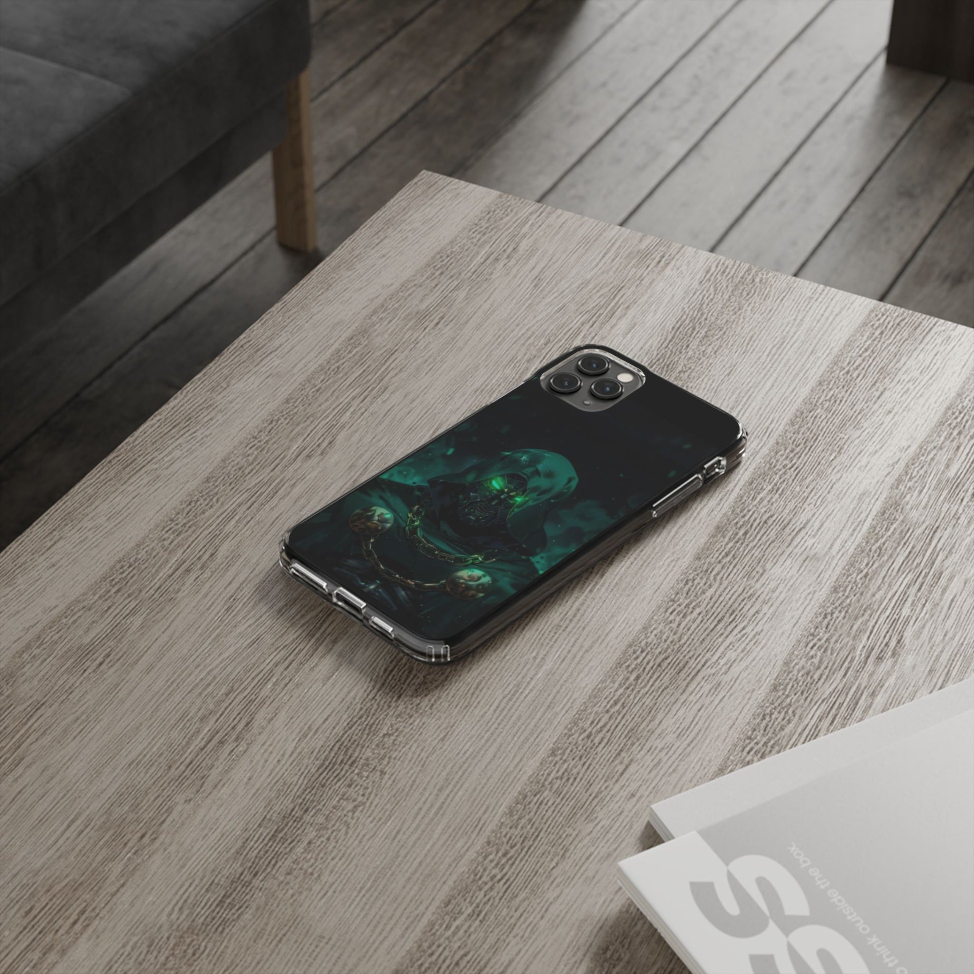 Phone Case, Comic Book Villain Themed Von Doom, Superhero Phone Cover, Geeky