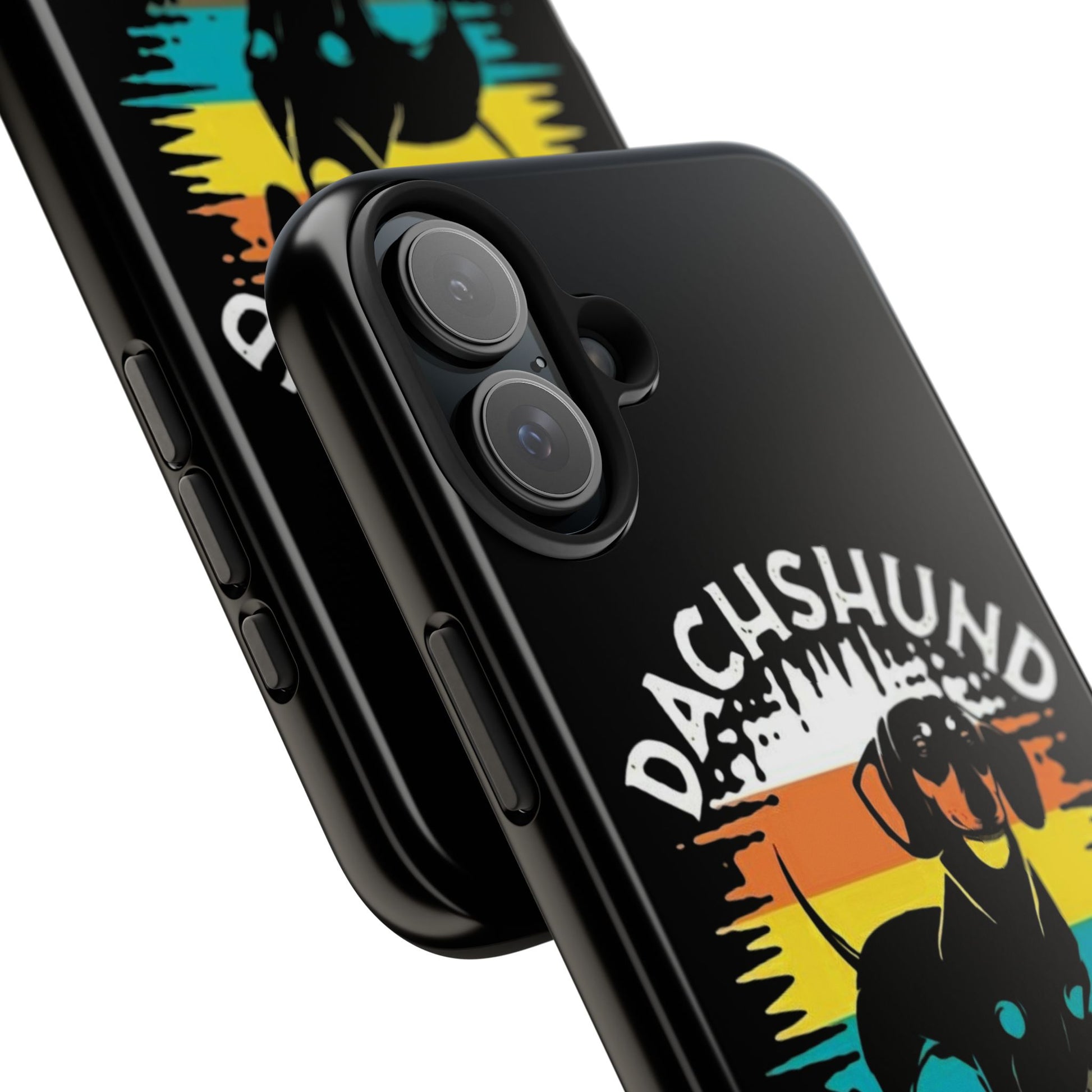Dachshund Boss Theme Phone Cases for iPhones & Samsung Phones