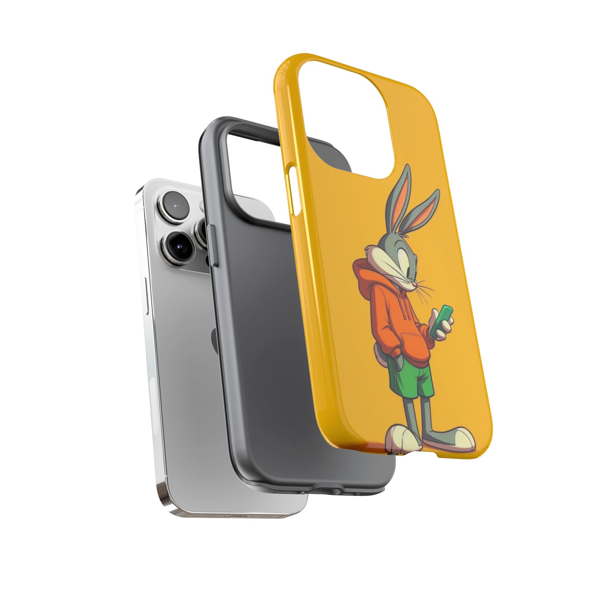 Bugs Bunny Tough Cases for iPhones, Samsung, and Pixel