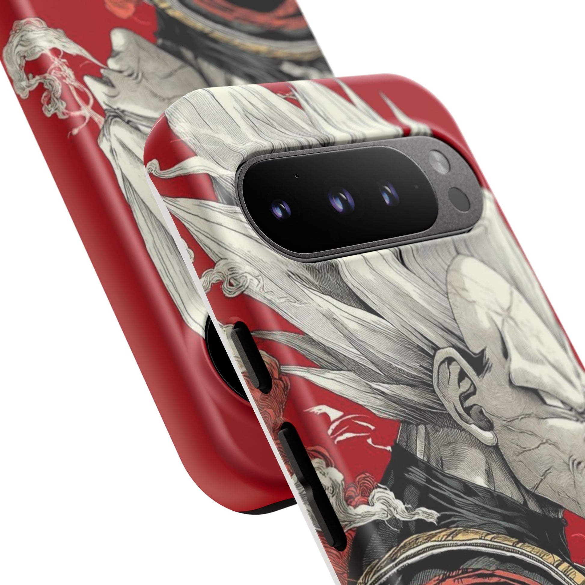 Dragon Ball Z Vegeta Anime Tough Cases for iPhones, Samsung, and Pixel