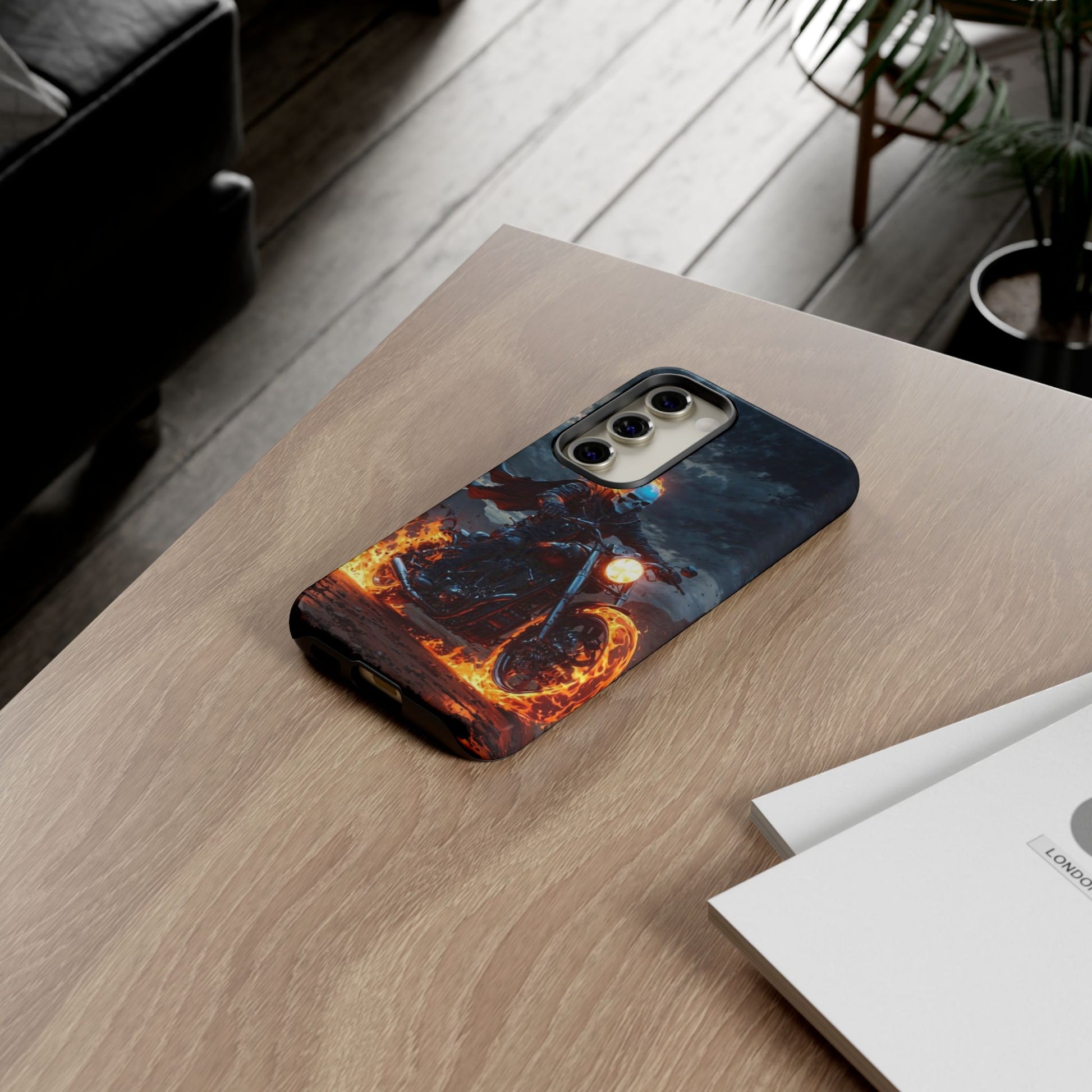 Marvel's Ghost Rider Tough Cases for iPhones, Samsung, and Pixel