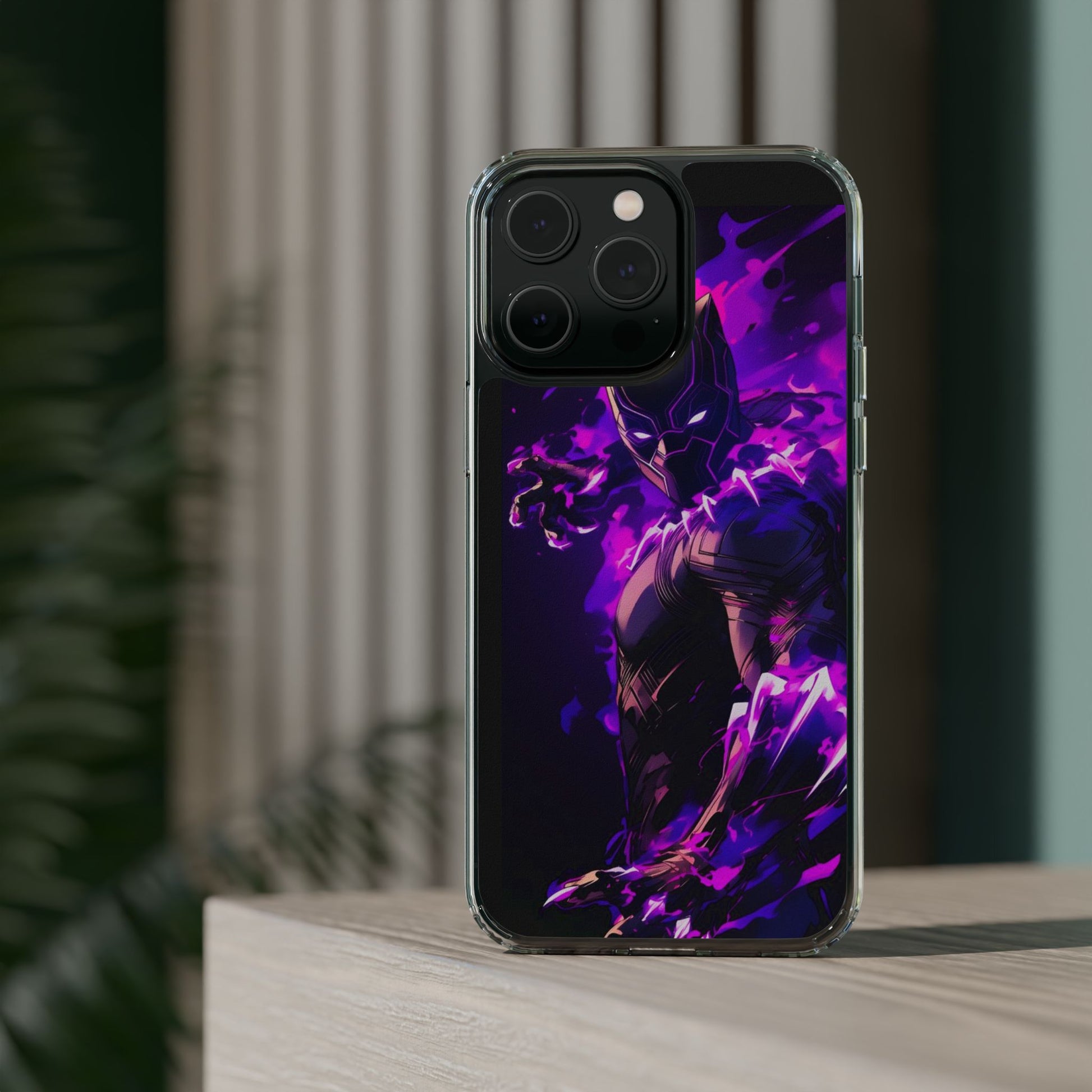 King of Wakanda Super Black Panther iPhone & Samsung Case, Wireless Charging compatible