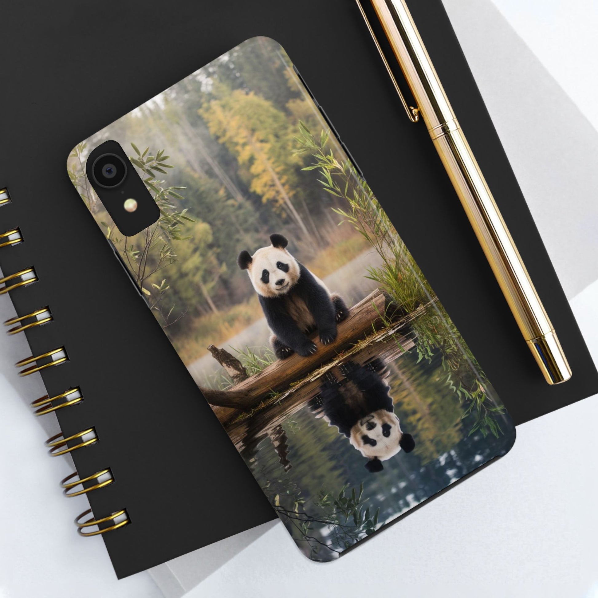 Cute Panda Theme Phone Cases for iPhones & Samsung Phones