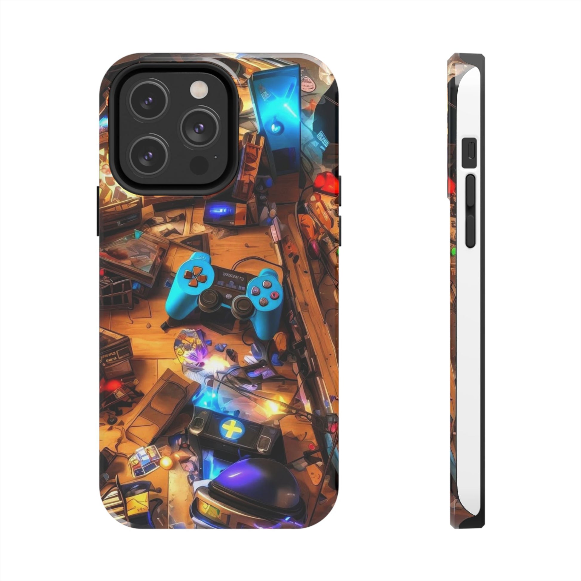 Gamer Themed Phone Cases for Iphones & Samsung Phones Durable