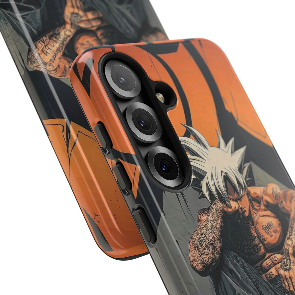 Anime DBZ Thug Tough Cases for iPhones, Samsung, and Pixel