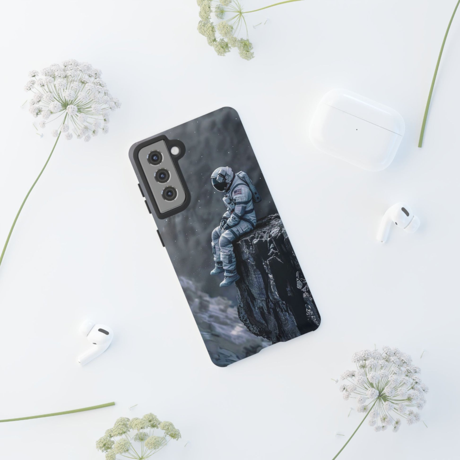 Cool Astronaut Tough Cases for iPhones, Samsung, and Pixel