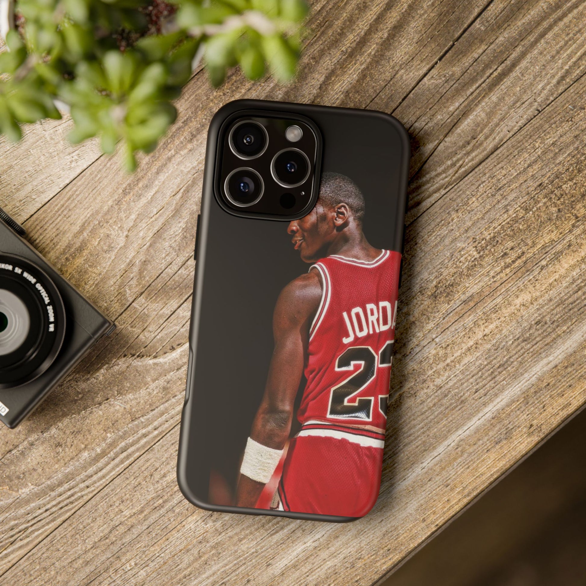Basketball Legend Michael Jordan Tough Cases for iPhones, Samsung, and Pixel
