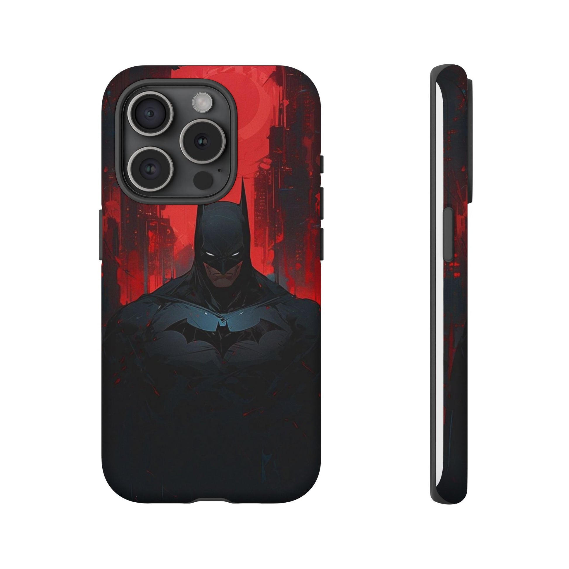The Dark Knight Batman Tough Cases for iPhones, Samsung, and Pixel