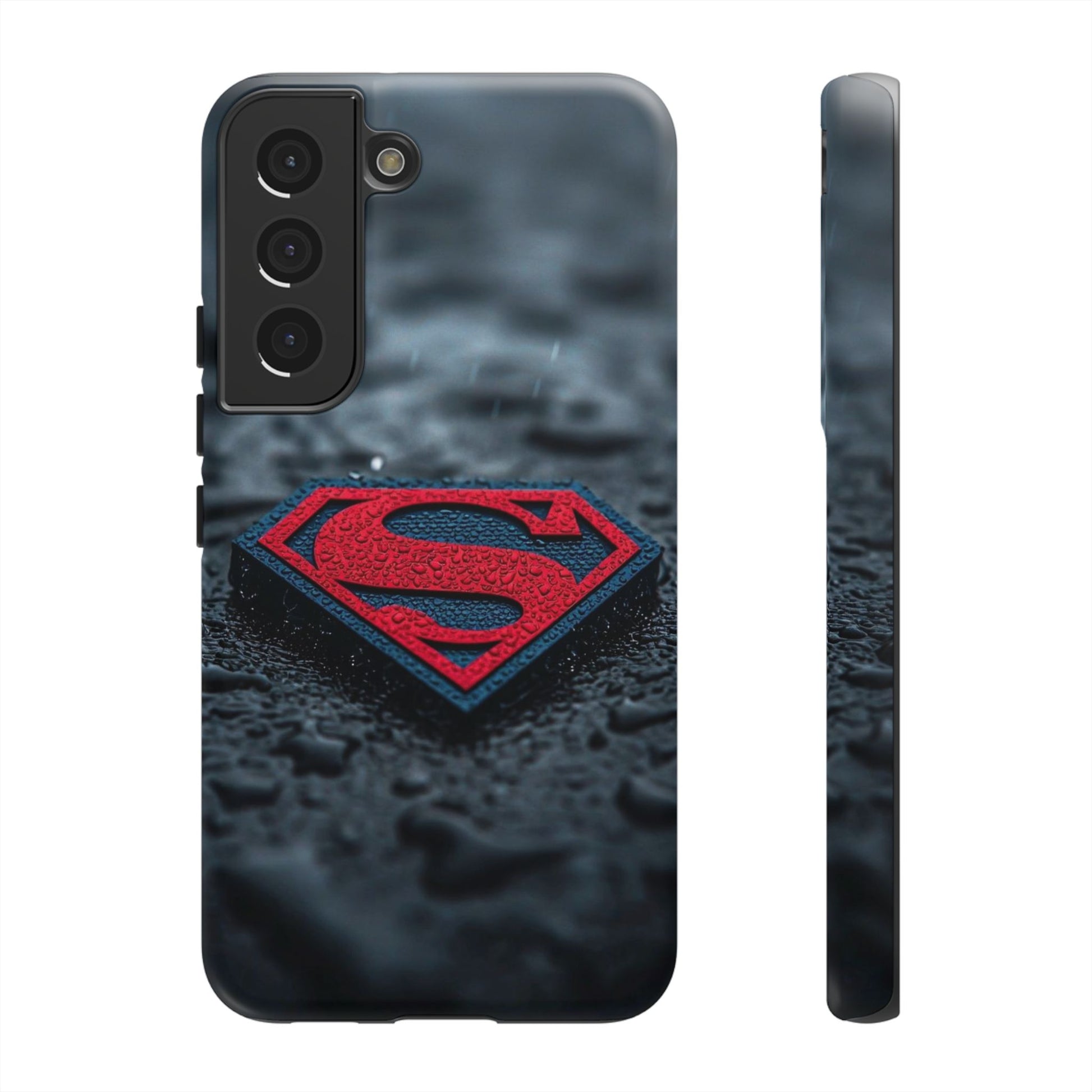 Superman Logo Tough Cases for iPhones, Samsung, and Pixel