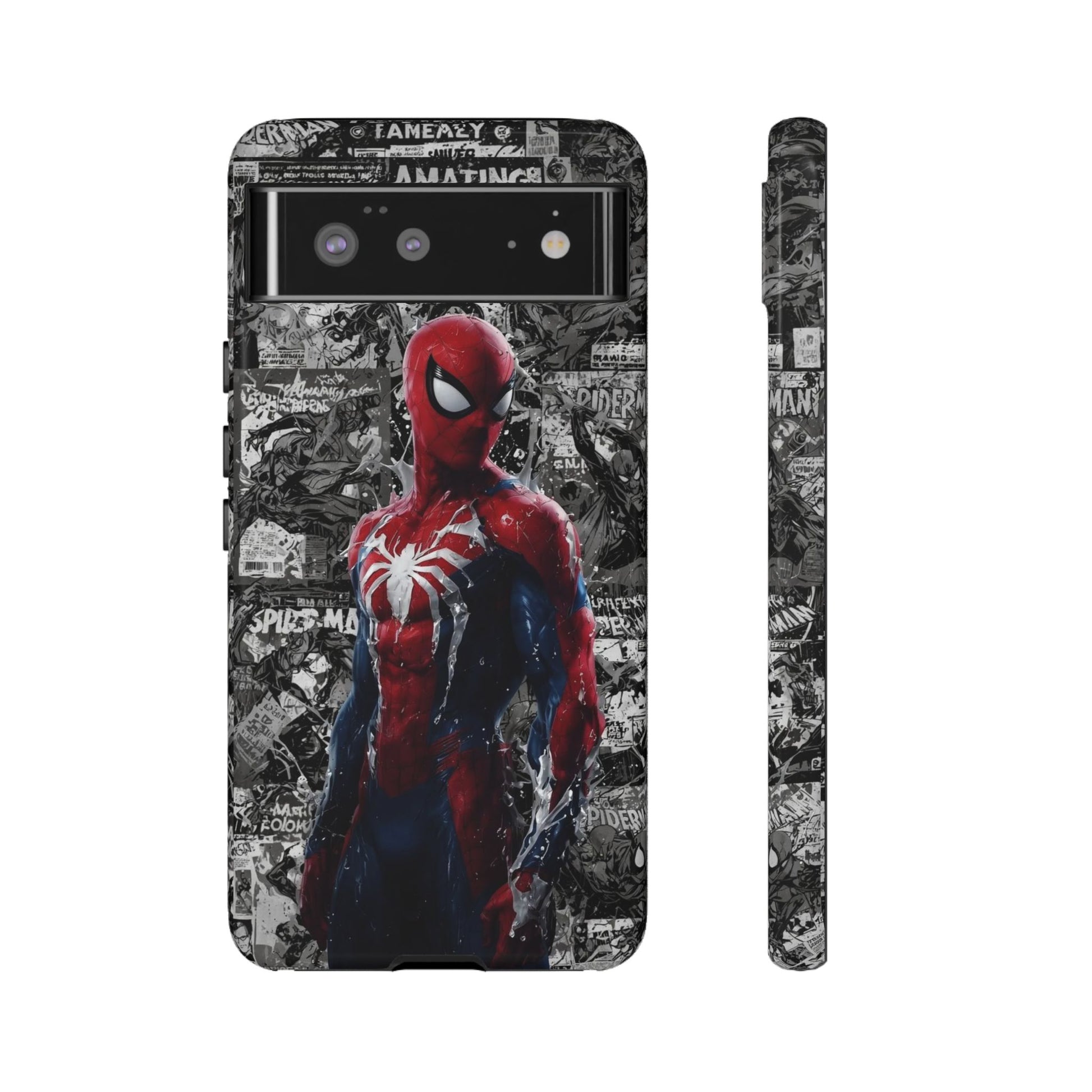 Spiderman Phone Case, Tough Cases for iPhones, Samsung, and Pixel